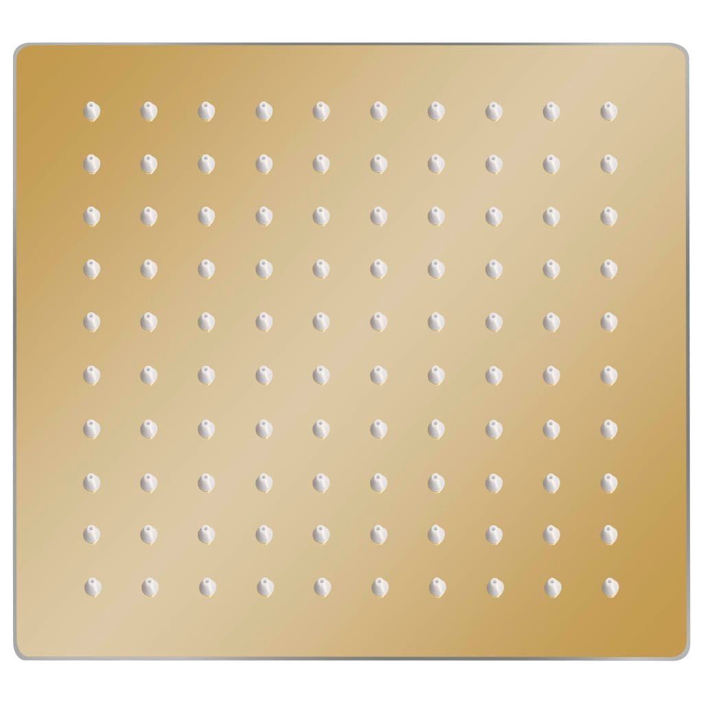vidaXL Regenduschkopf Regenbrause Edelstahl 20x20 cm günstig online kaufen