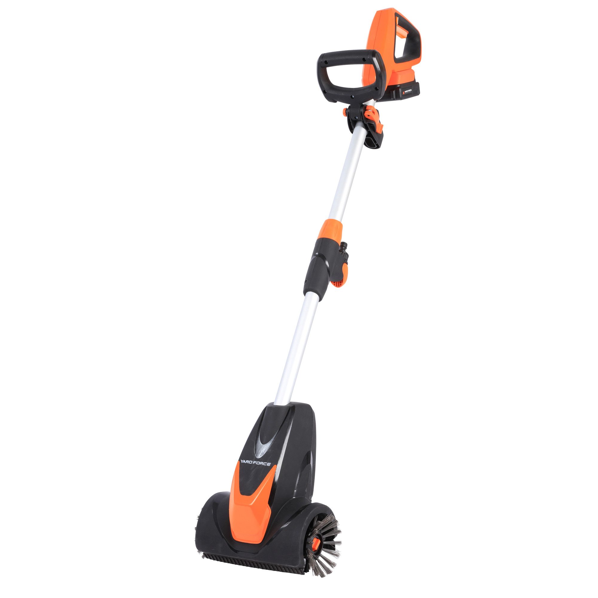 Yardforce Hartbodenreiniger LW CPC1, mit einem leistungsstarken 20 V/4,0 Ah Akku