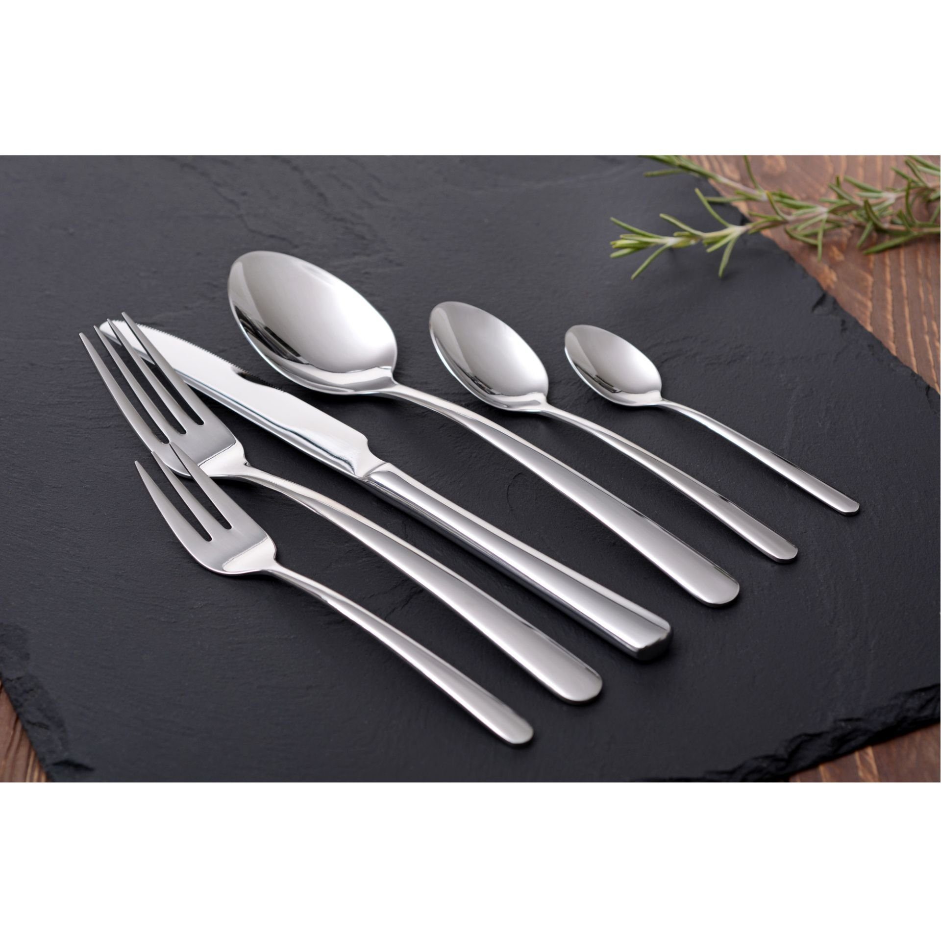 GRÄWE Tafelmesser Gräwe Tafelmesser 6 Stück, Edelstahl, Serie SYLT (6 Stück), 6-teiliges Tafelmesser-Set – ideal für den täglichen Gebrauch