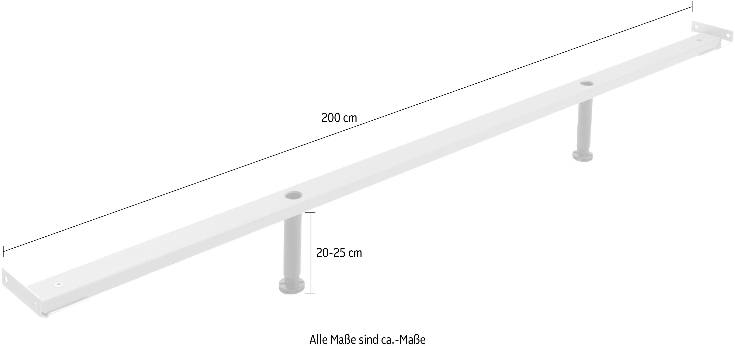 HASENA Möbelfuß "Midtraver", 200 cm günstig online kaufen