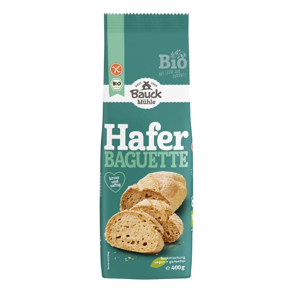 Bauck Mühle Backmischung BrotBackmischung - Baguette Hafer 400g