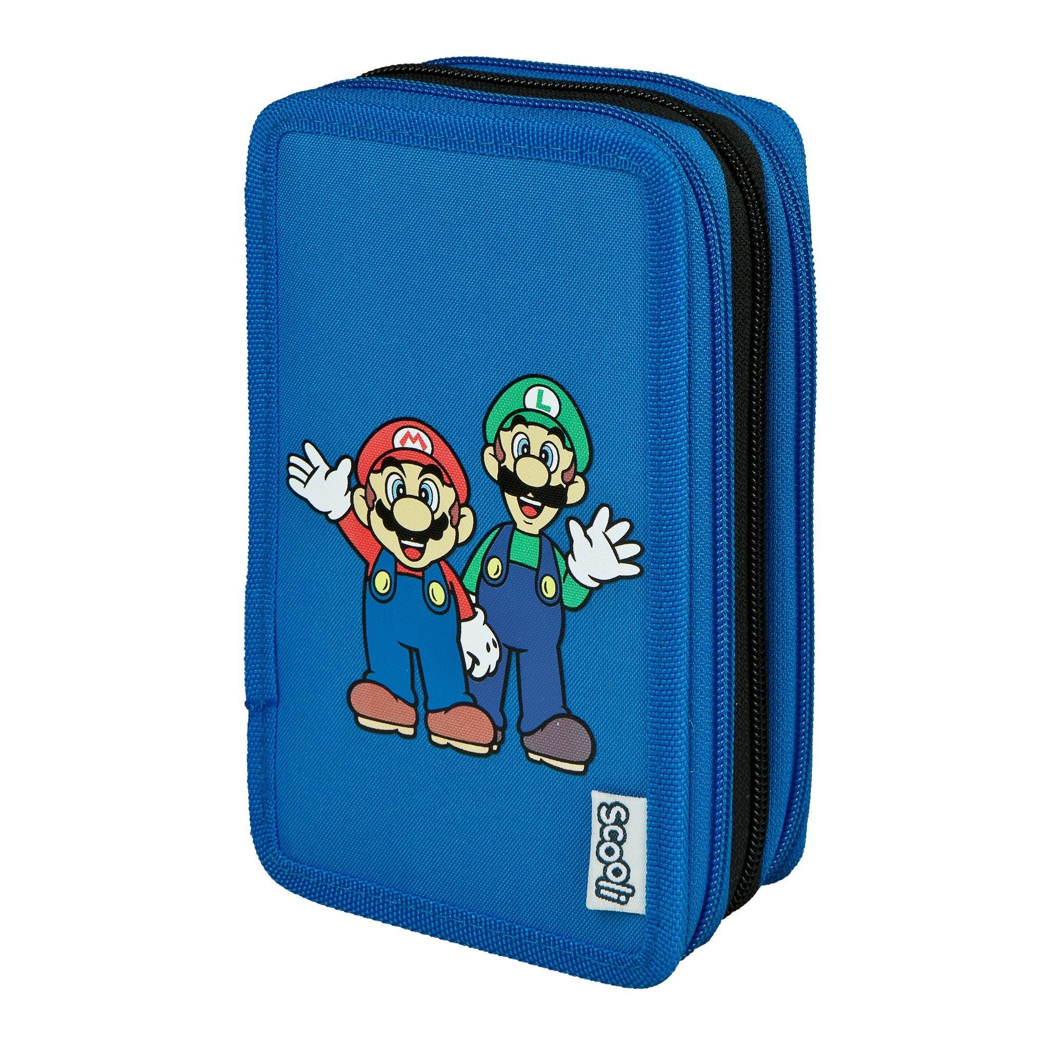 Scooli Federmäppchen Scooli Super Mario Tripledecker