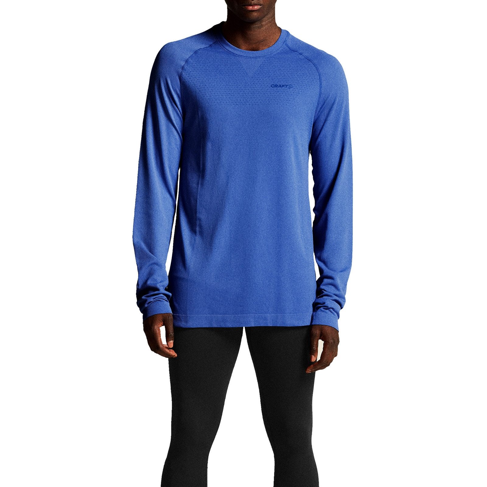 Craft Funktionsunterhemd Active Comfort Ls 2 M (1-St) mit Markenschriftzug auf der Brust