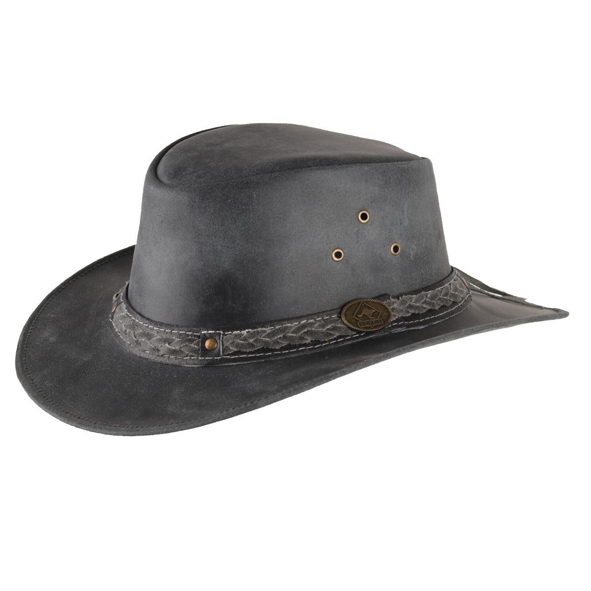Scippis Trilby Outdoor Western-Lederhut Williams geflochtenes Band günstig online kaufen