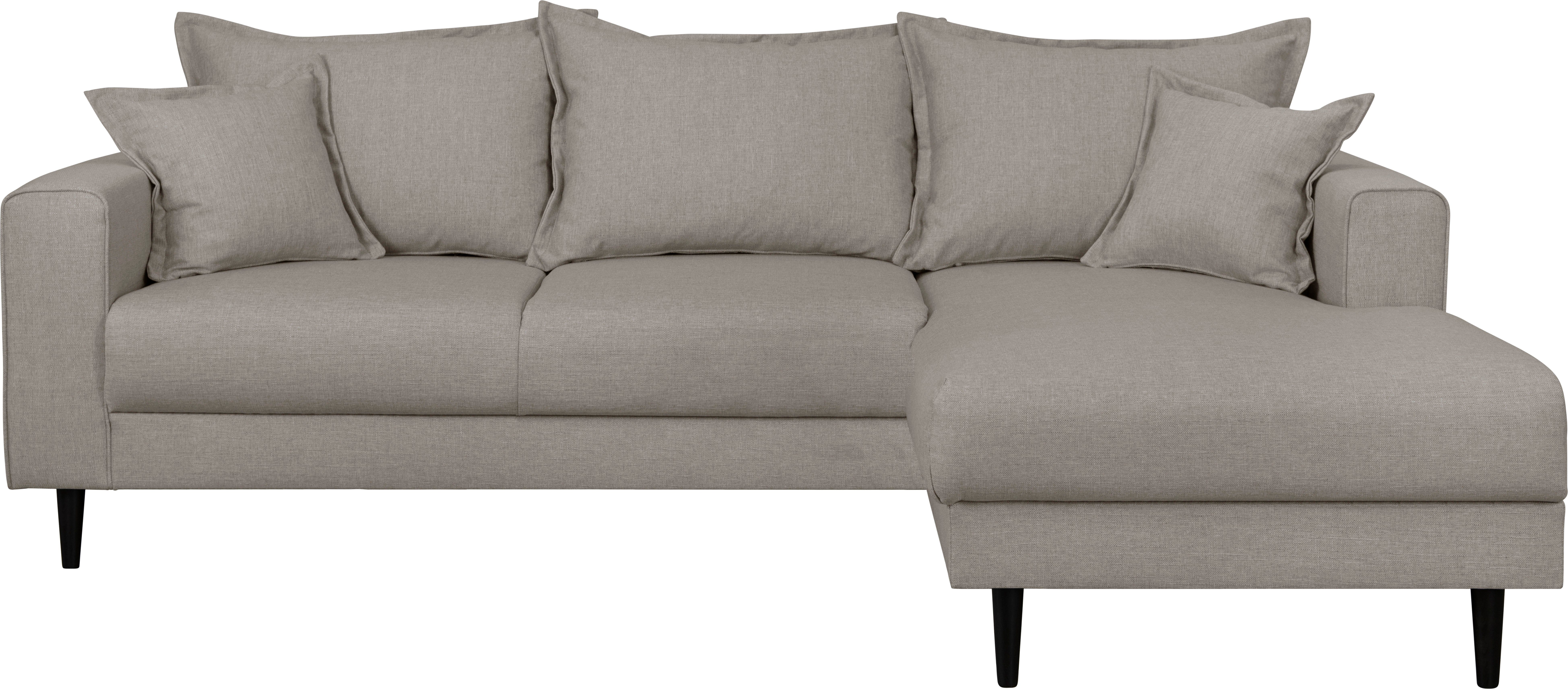 Home affaire Ecksofa "VEYRAS L-Form, hoher Sitzkomfort, Maße B/T/H: 230/150 günstig online kaufen