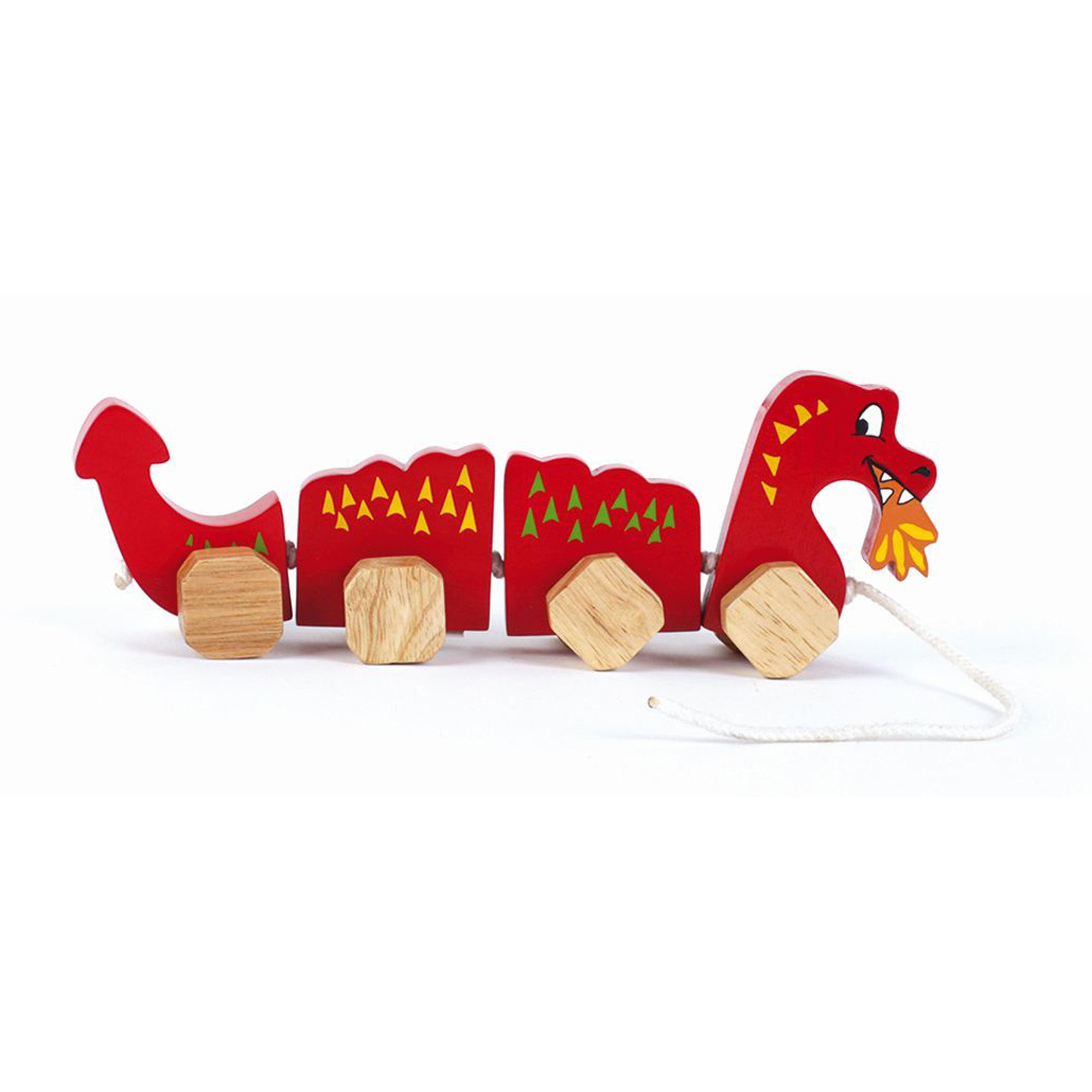 El Puente Nachziehtier Ziehtier "Drache", Handmade, Fair Trade