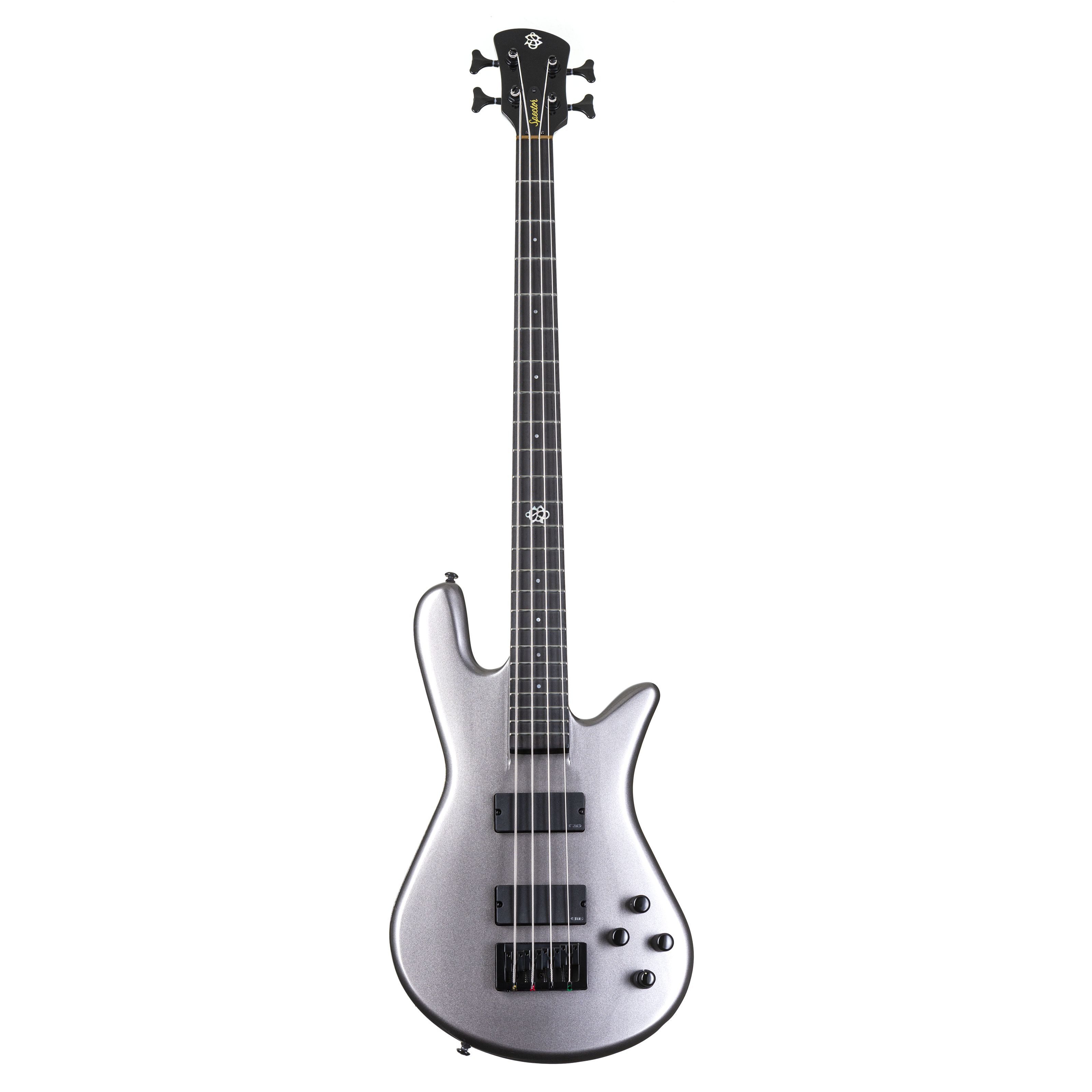 Spector E-Bass, E-Bässe, 5-Saiter E-Bässe, NS Ethos HP 4 Gunmetal Gloss - E-Bass