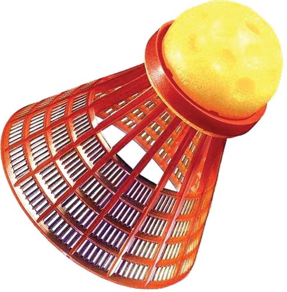 Speedminton Speed-Badmintonschläger Fun Speeder Big Tube, 20 Bälle