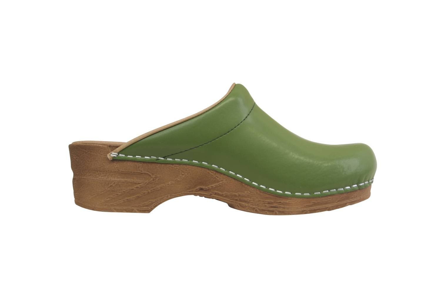 Sanita Original Sanita Sandra Green Clog