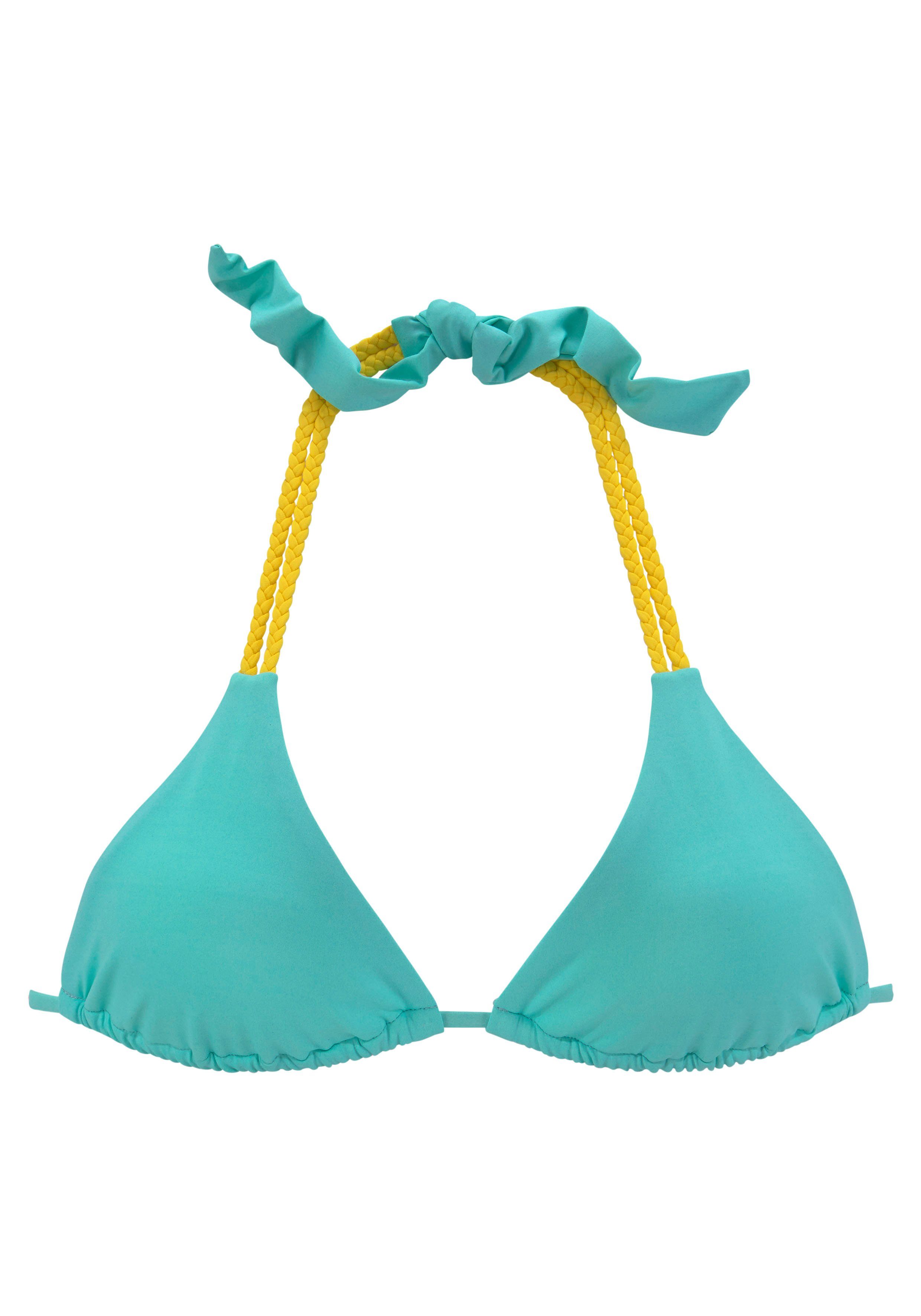 Venice Beach Triangel-Bikini-Top Anna, mit geflochtenen günstig online kaufen