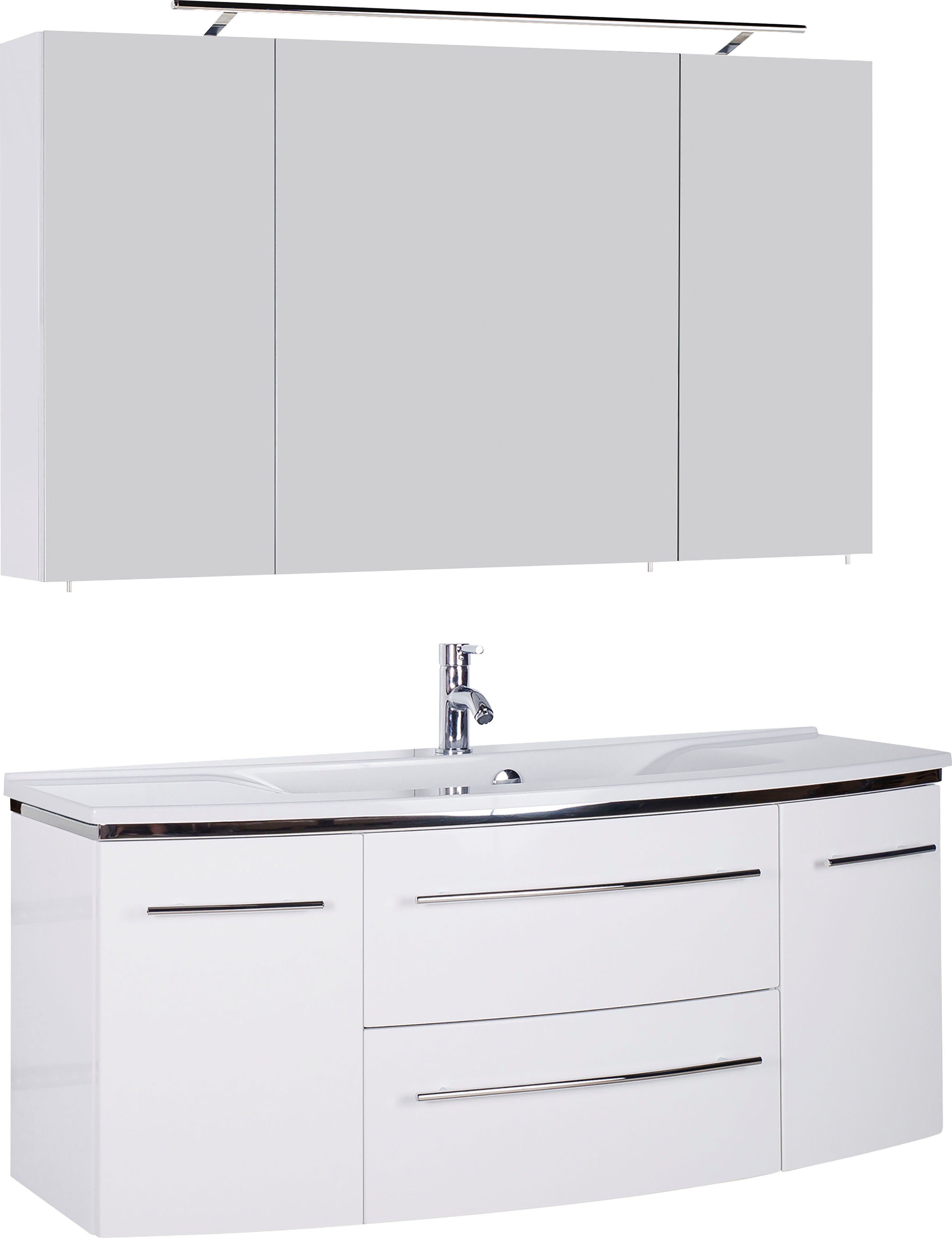 Saphir Badmöbel-Set 3040, (2-St), Breite 120 cm