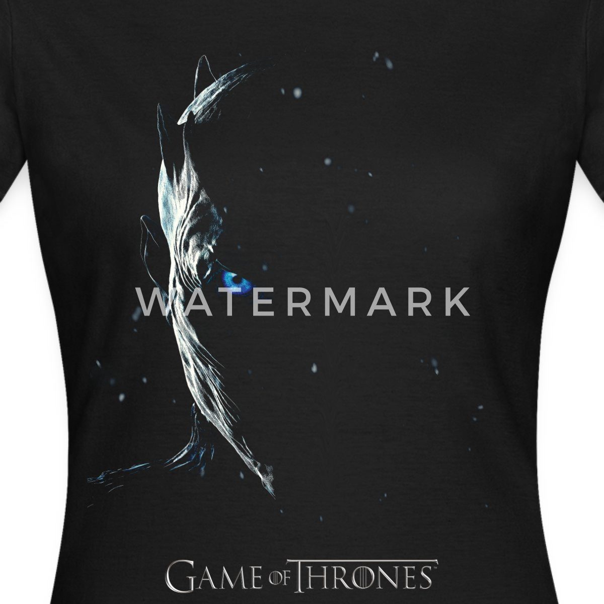 Spreadshirt T-Shirt Game Of Thrones Night King Nachtkönig Frauen T-Shirt (1-tlg) Slim Fit, fällt klein aus