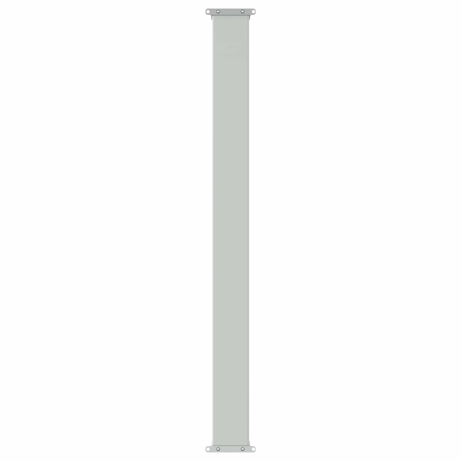 vidaXL Seitenmarkise Ausziehbare Seitenmarkise 500 x 100 cm Polyester Rechteckig (1-St)