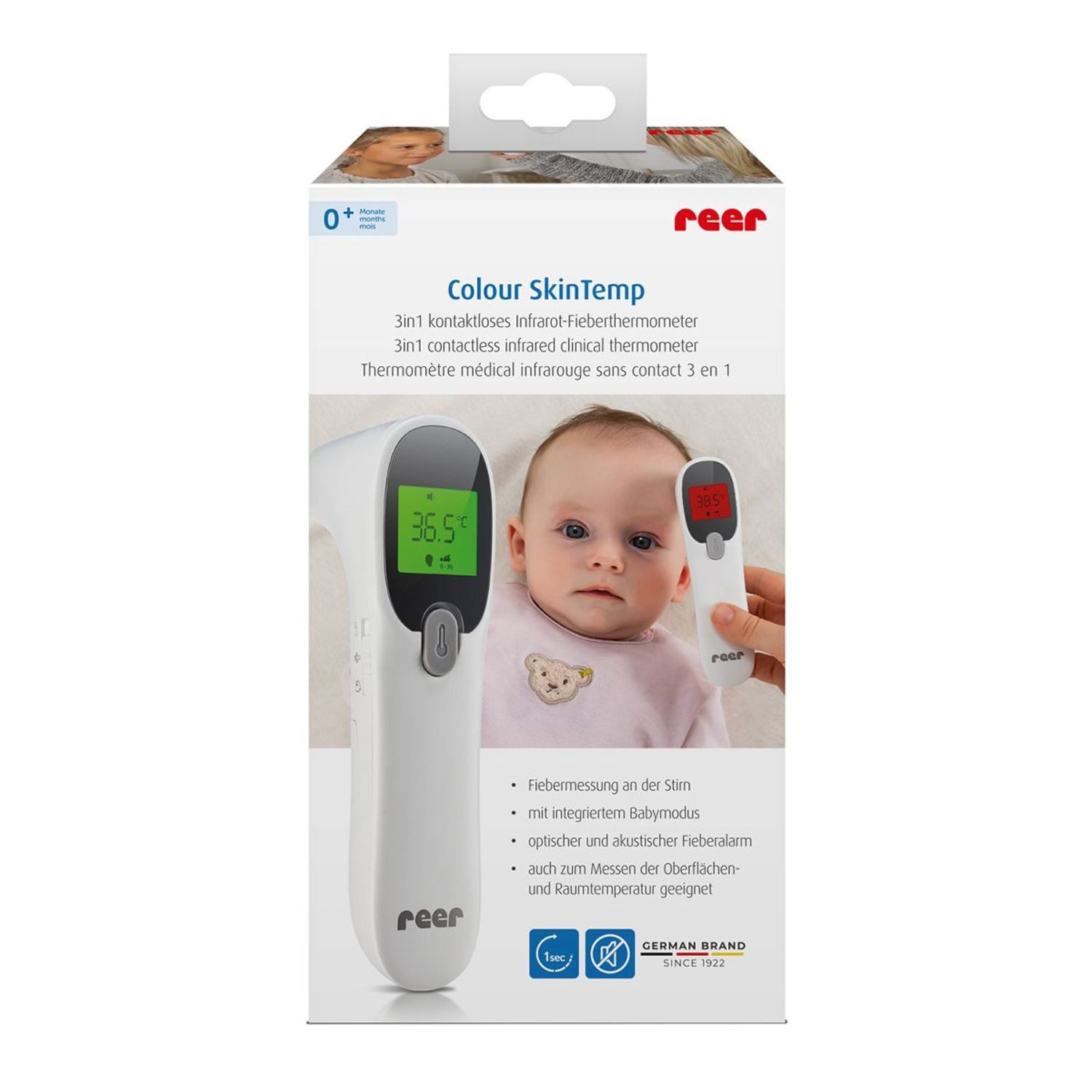 Reer Infrarot-Fieberthermometer Infrarot Fieberthermometer, 1-tlg.