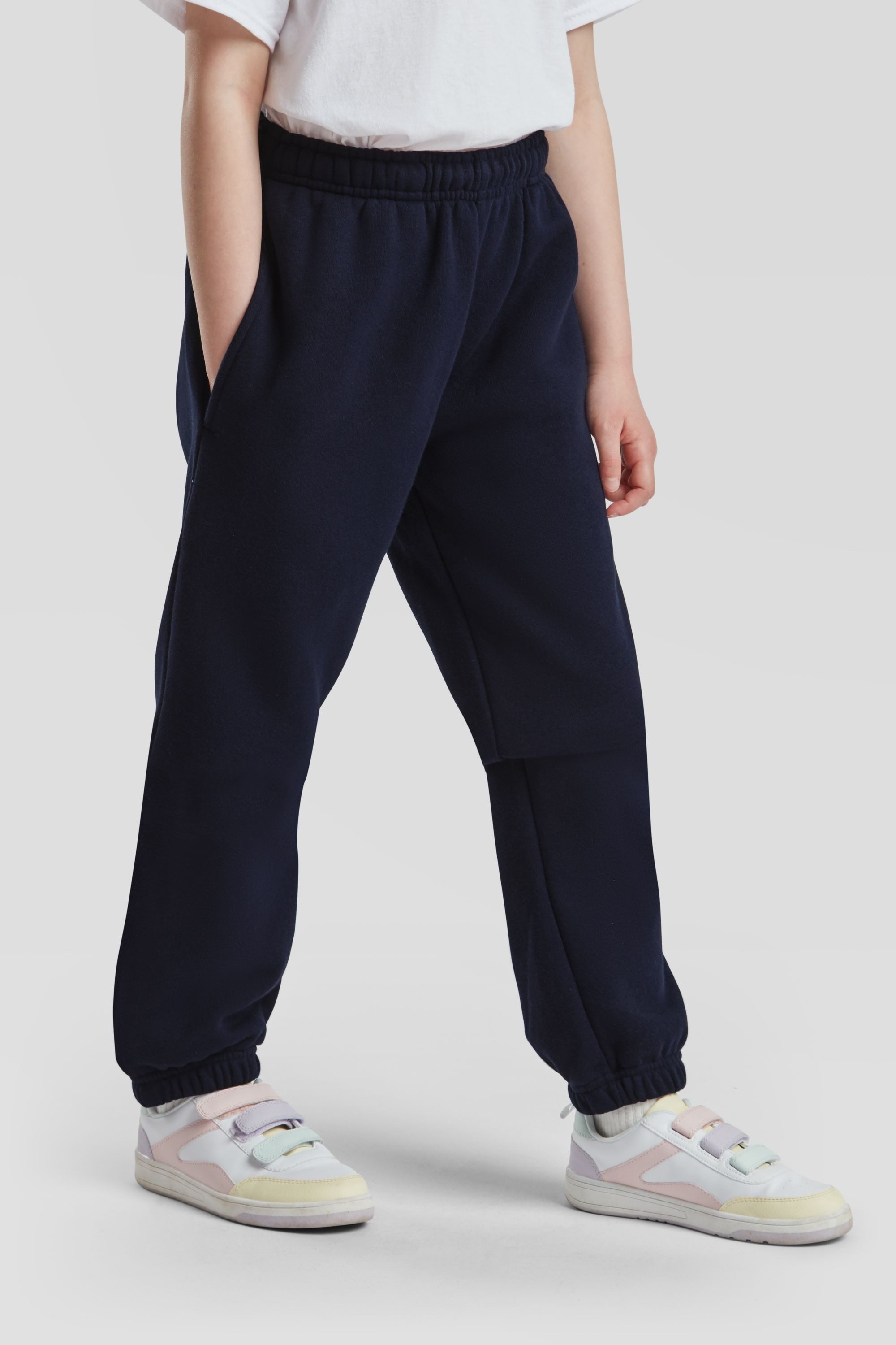 Fruit of the Loom Homewearhose Kids Premium Elasticated Cuff Jog Pants – Bild 4 von 5