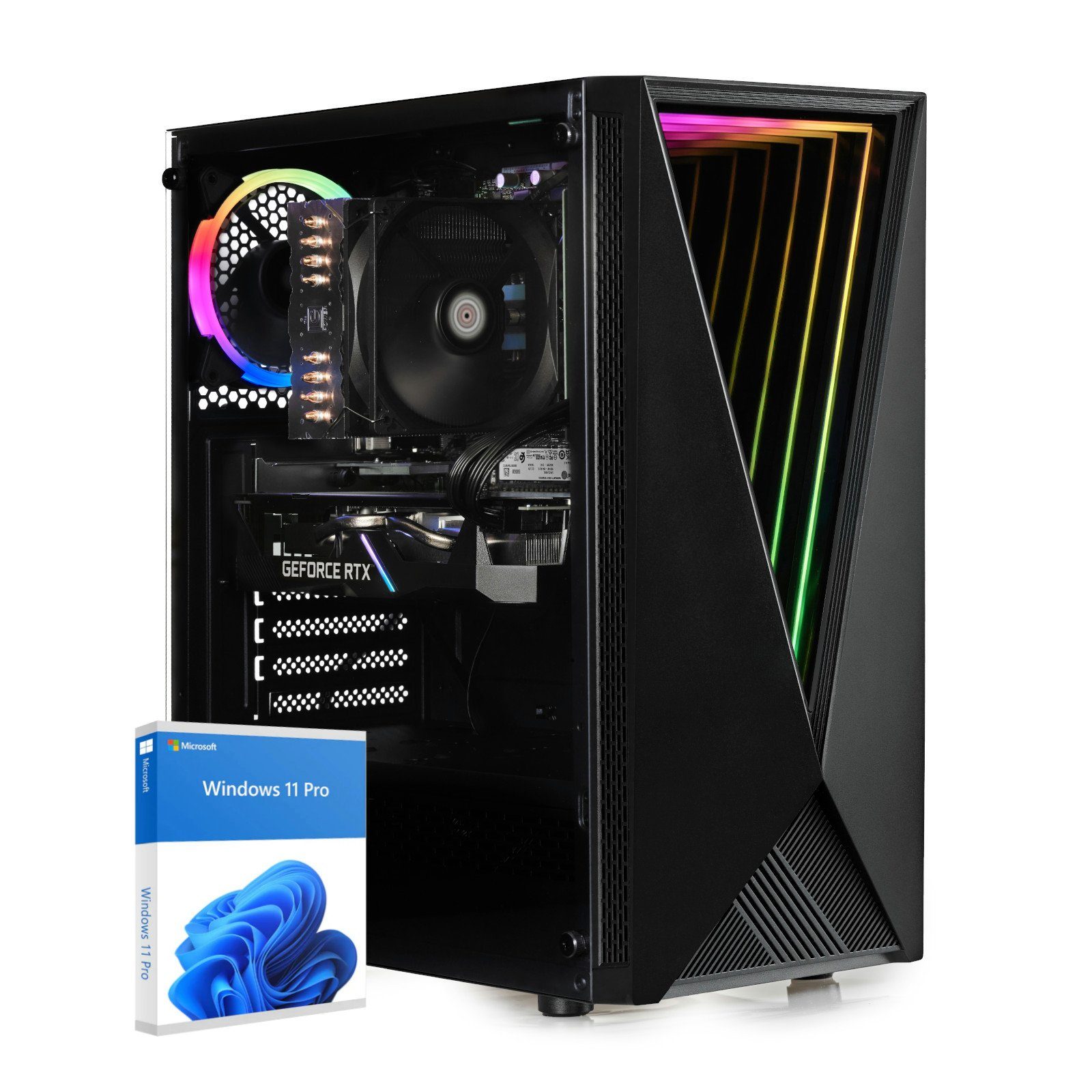 RTX GB 16 (Intel dcl24.de 12700, RAM, 4060 Gaming-PC 500 SSD, Luftkühlung) RGB Core Ti, GB i7