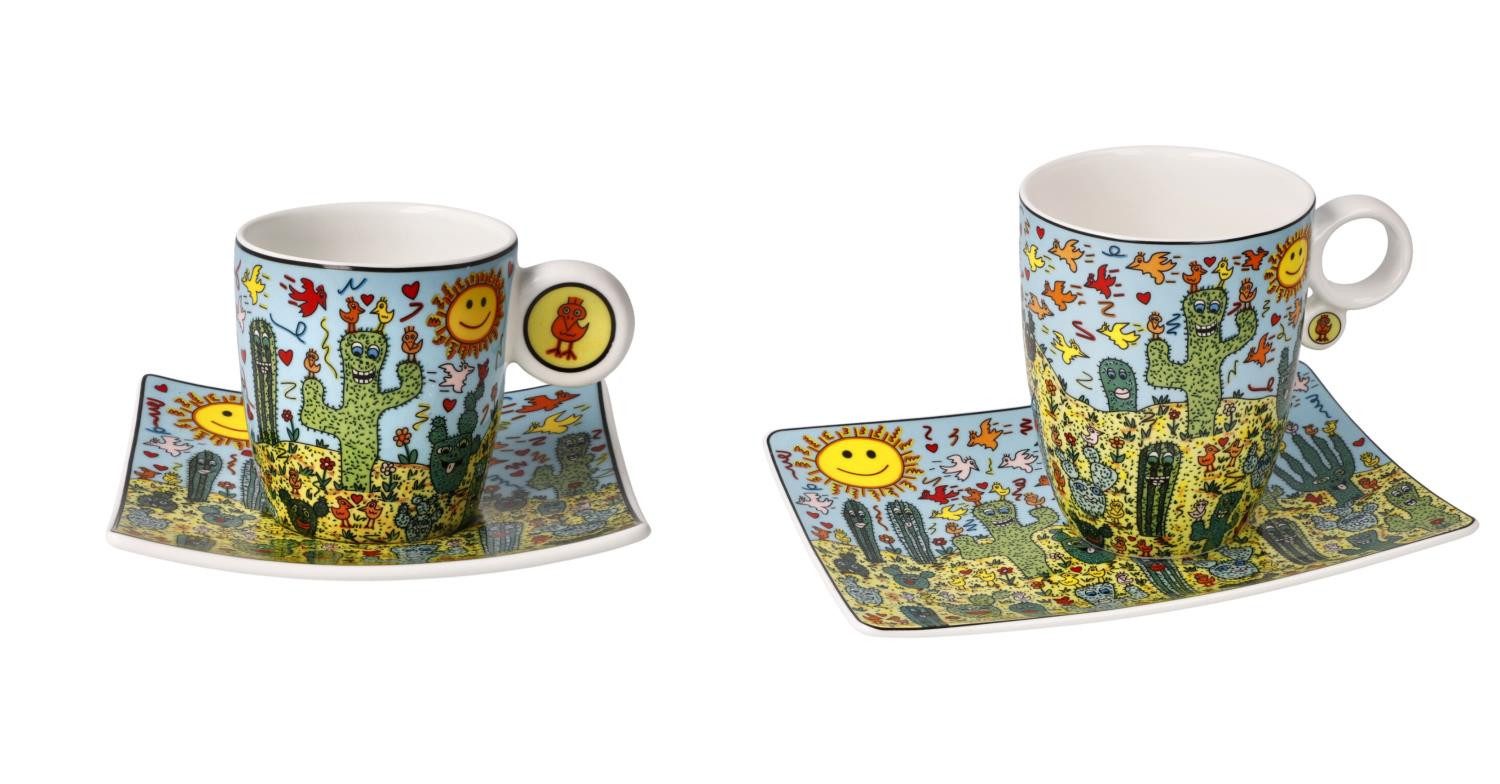 Goebel Espressotasse James Rizzi, Porzellan