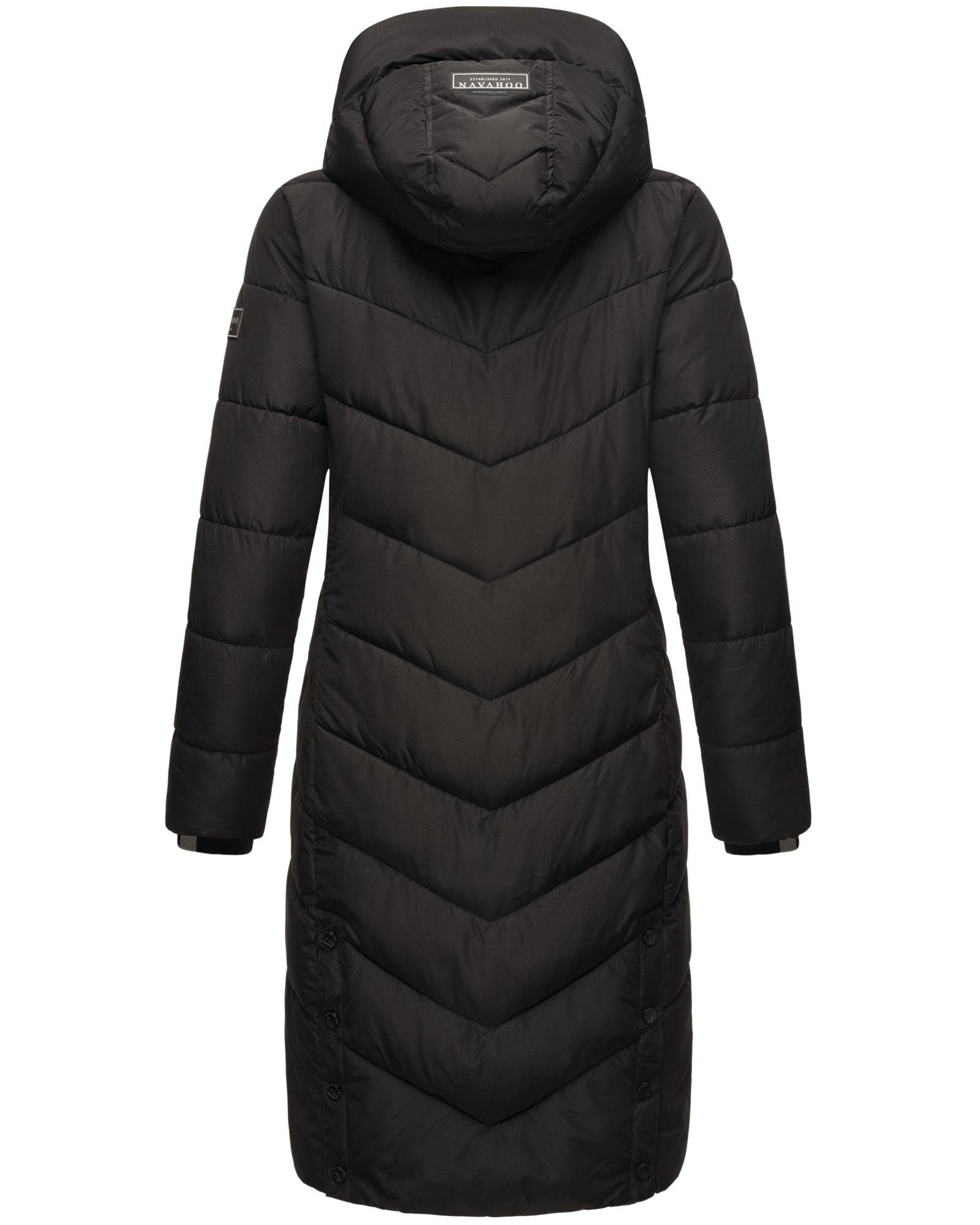 Navahoo Steppmantel Sahnekatzii XIV Schicker Wintermantel mit kuschlig warm wattiertem Kragen