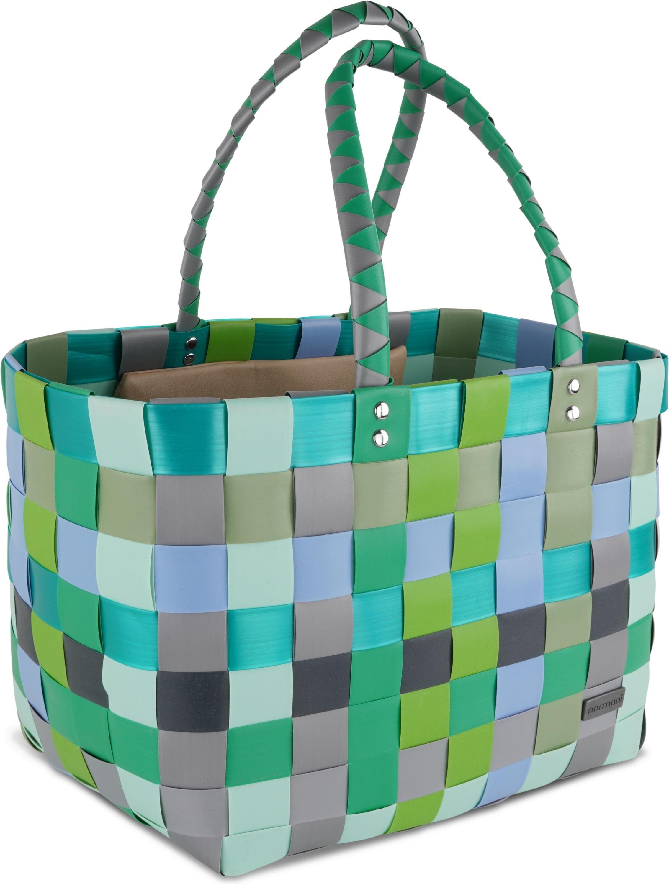 normani Einkaufskorb Flecht-/Einkaufskorb mit Innentasche, 20 l, stabiler S günstig online kaufen