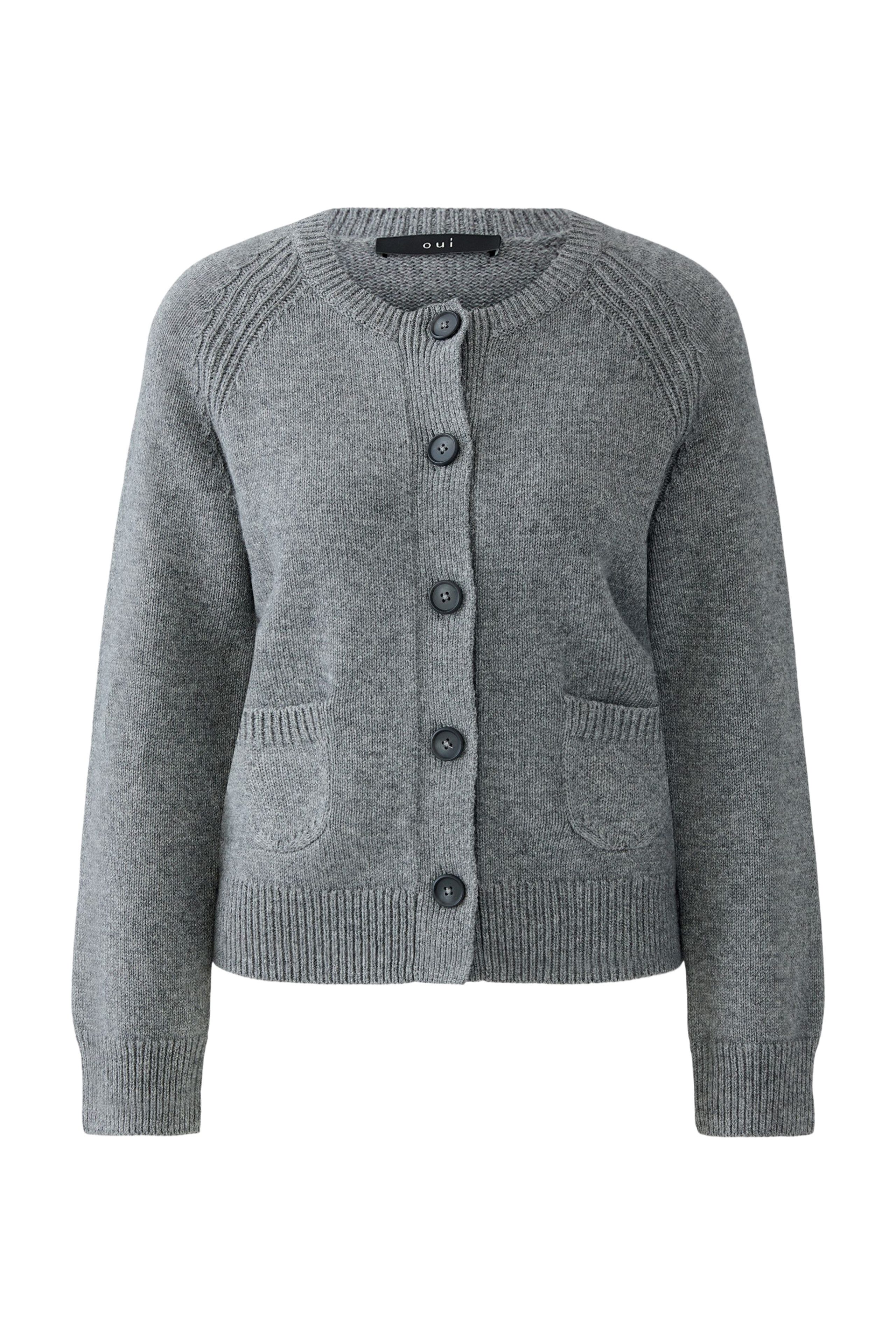 Oui Strickjacke