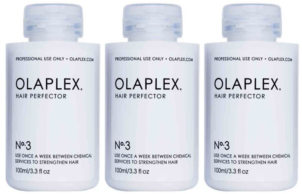 Der Ausverkauf ist da! Olaplex Haarkur Hair 3-tlg., 3x Set, Perfector, 100 ml, Reparatur Stärkend