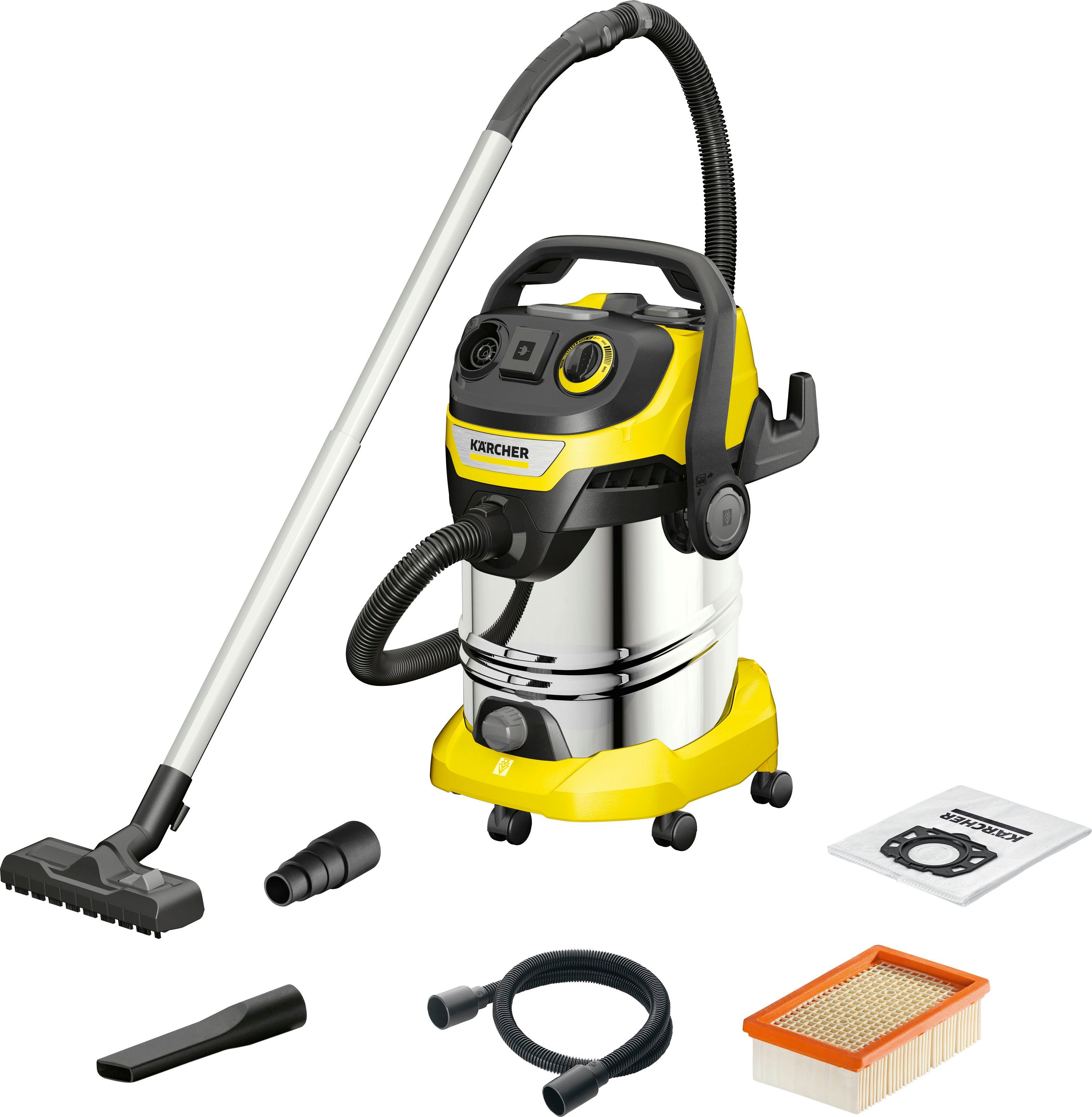 KÄRCHER NassTrockenSauger WD 6 P S V30/6/22/T, 1300 Watt, mit Beutel