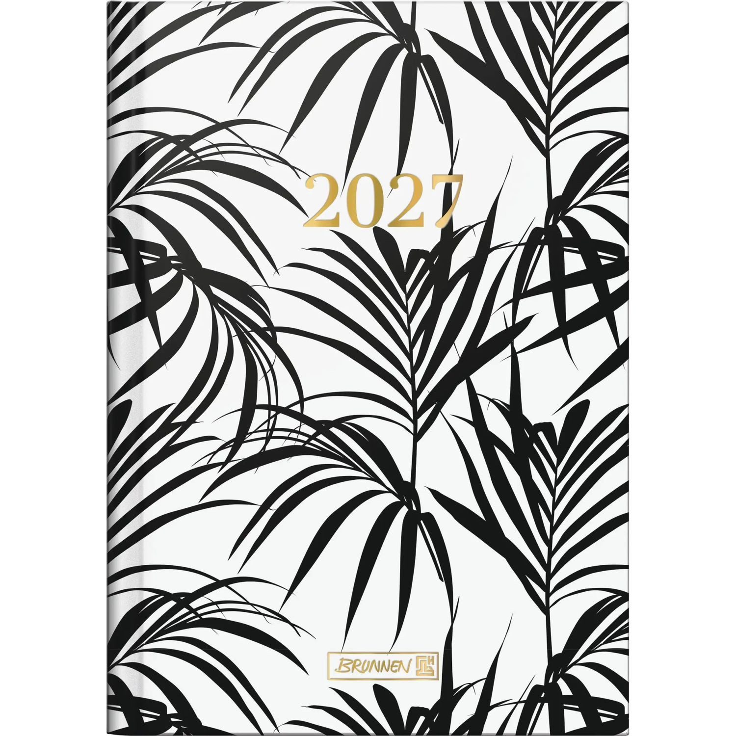 Baier & Schneider Taschenkalender BRUNNEN 1079612017 Buchkalender Mod. 796 2027 "Jungle" A5, Papier