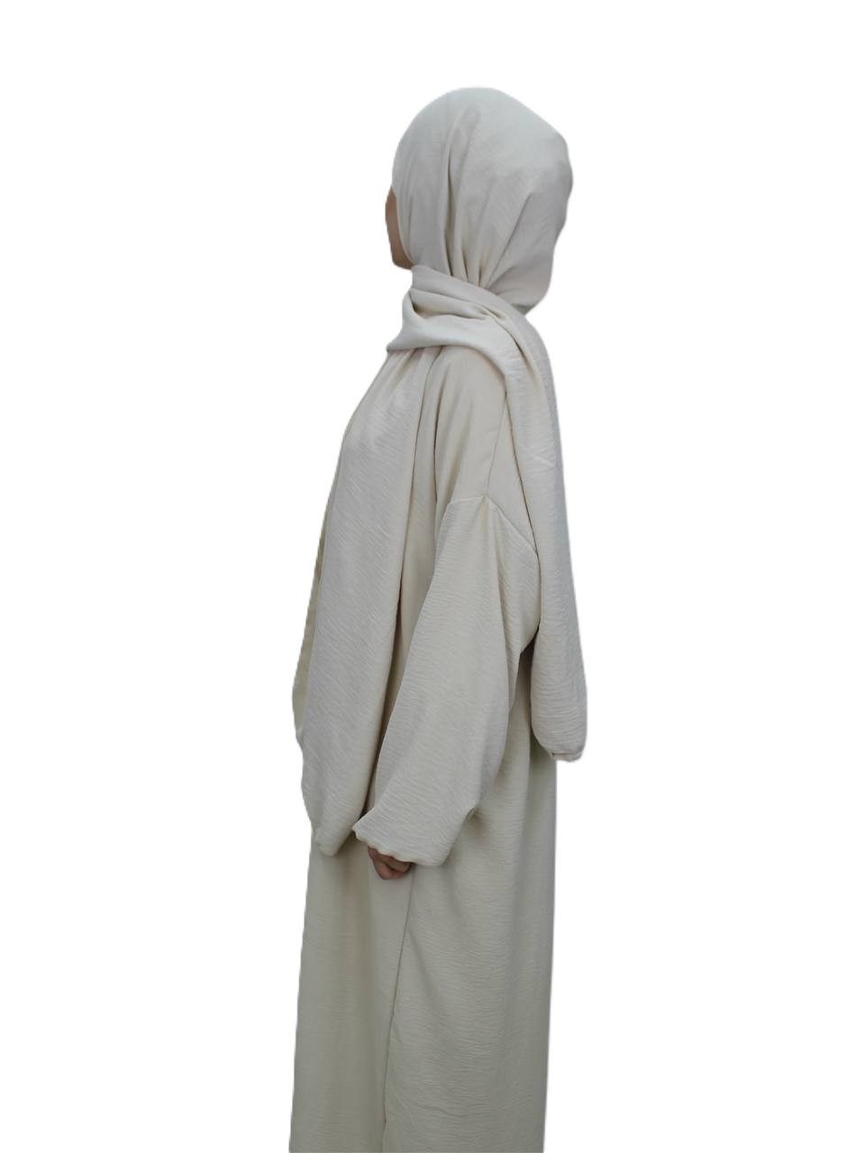 Aymasal Maxikleid Einteilige Abaya mit integriertem Hijab Gebetskleid islam günstig online kaufen