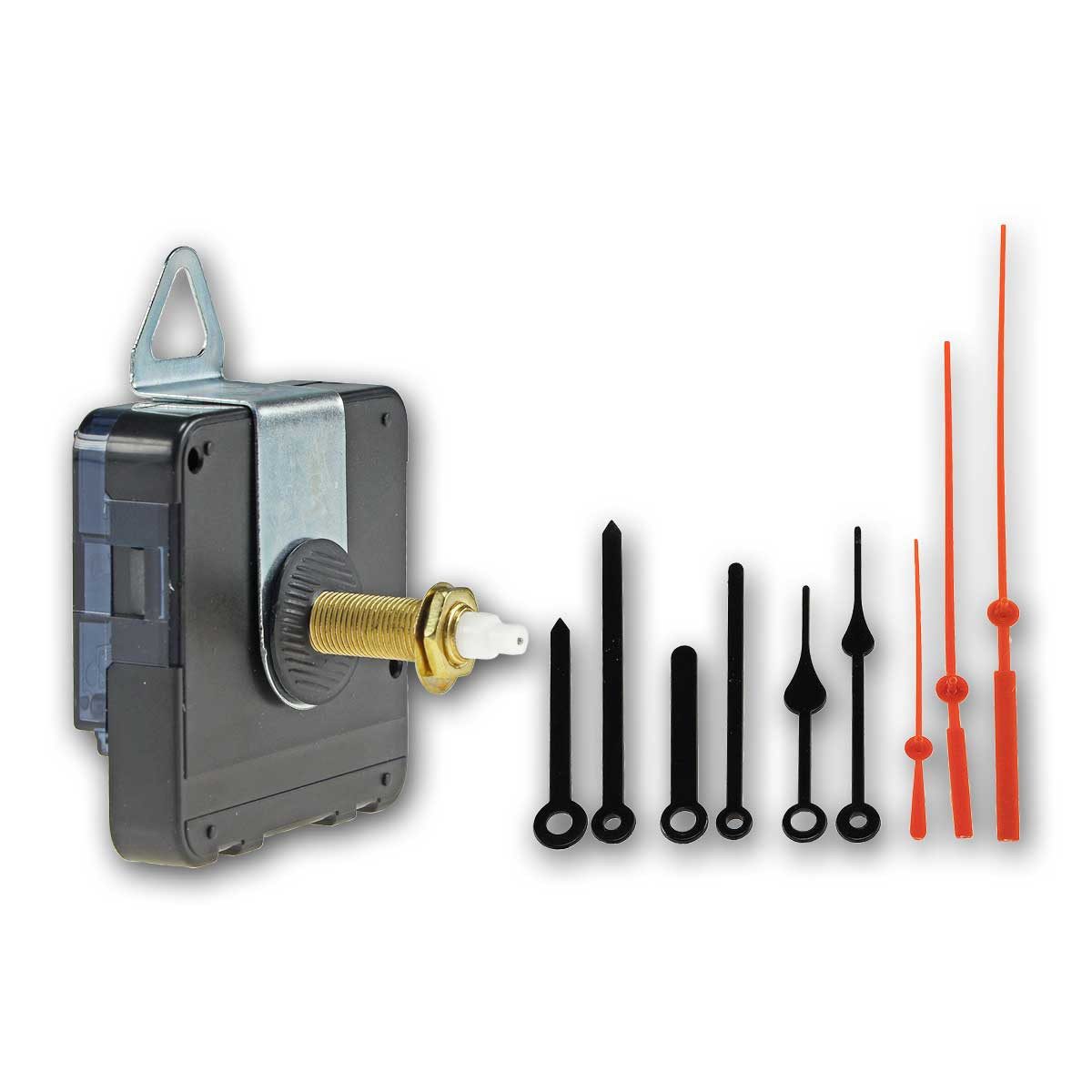 world-trading-net Quarzuhr Quarz-Uhrwerk, 32mm Schaft, 3 Zeigersätze Kunststo