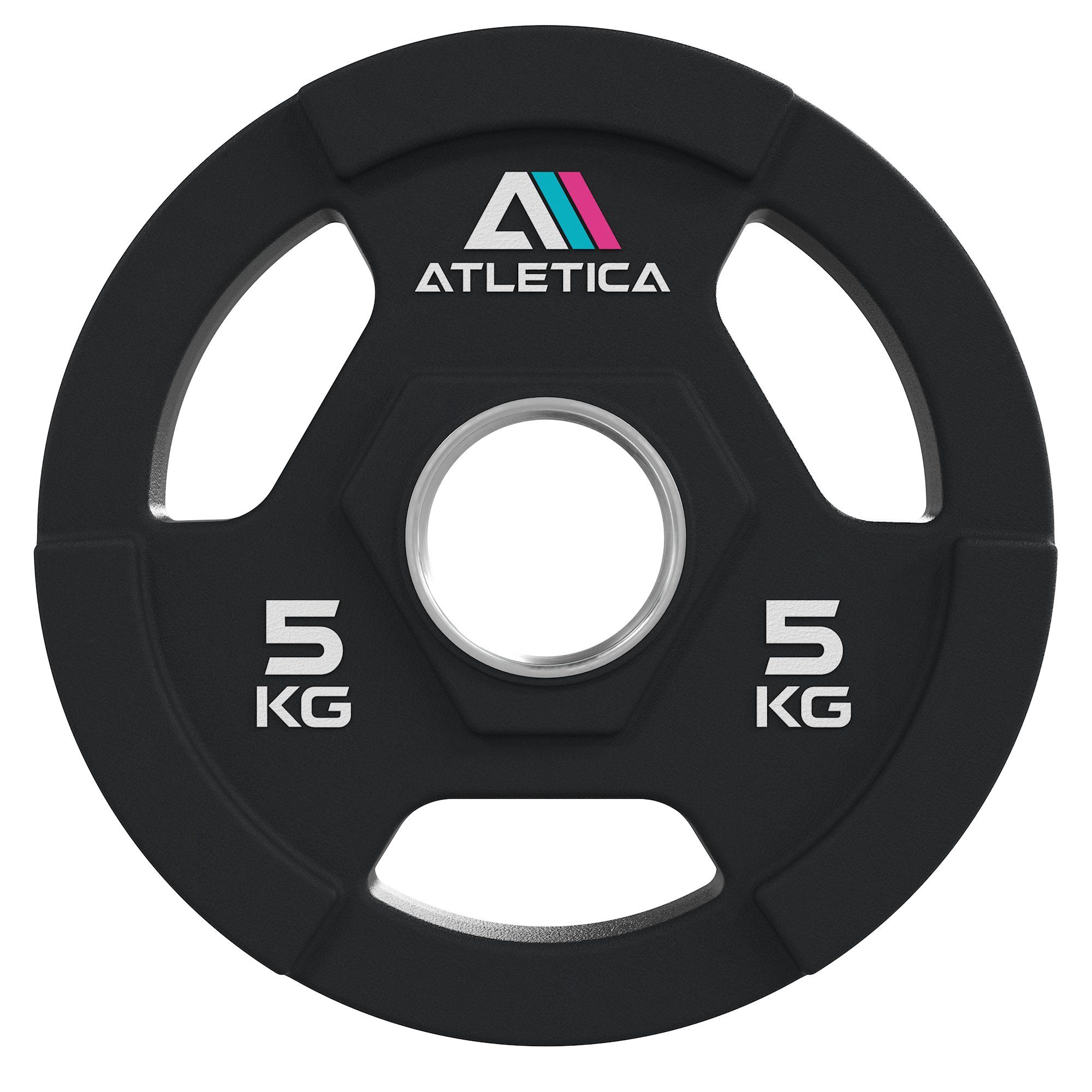 ATLETICA Hantelscheiben 3H Gripper Plates, Paar, 2.5 bis 25kg, 5 kg, (2-tlg)