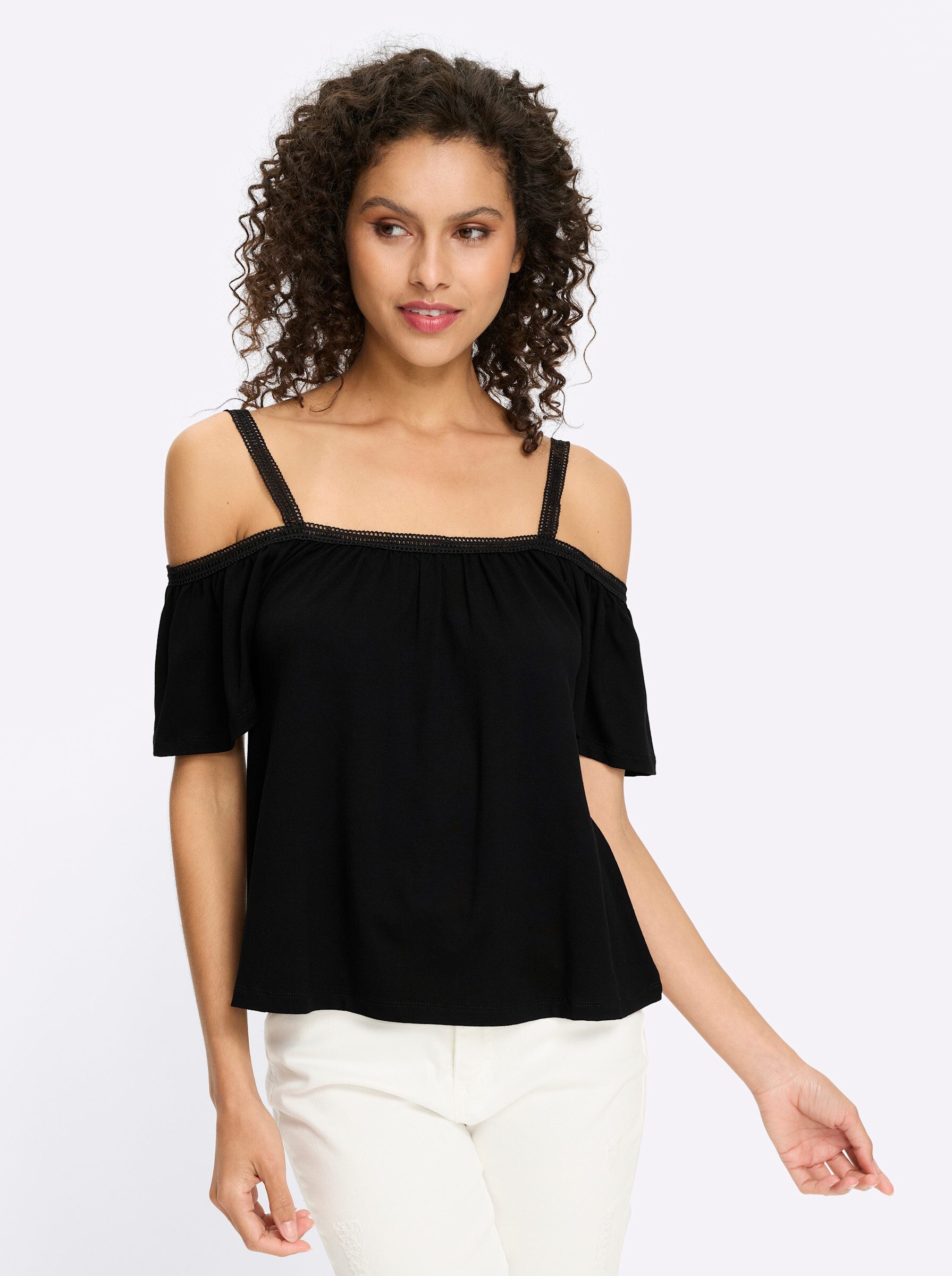 heine T-Shirt Shirt Kurzarm