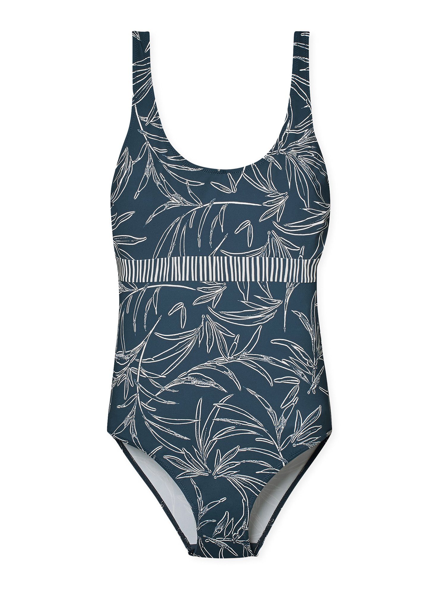 Schiesser Badeanzug Schwimmer - Ocean Swim Bade-Anzug Schwimmen bauchweg