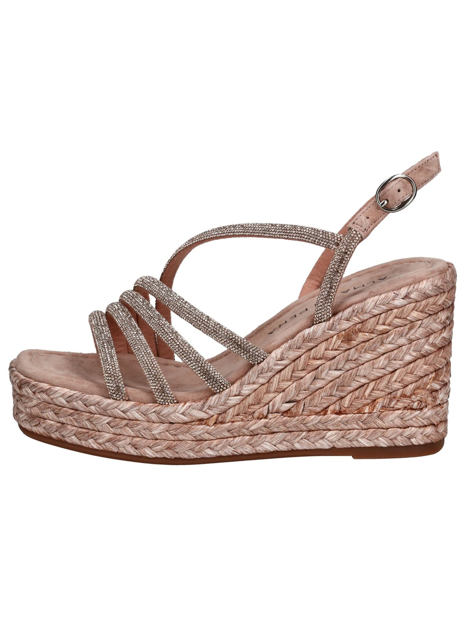 Alma en Pena ALMA EN PENA Sandalen Textil Keilsandalette günstig online kaufen