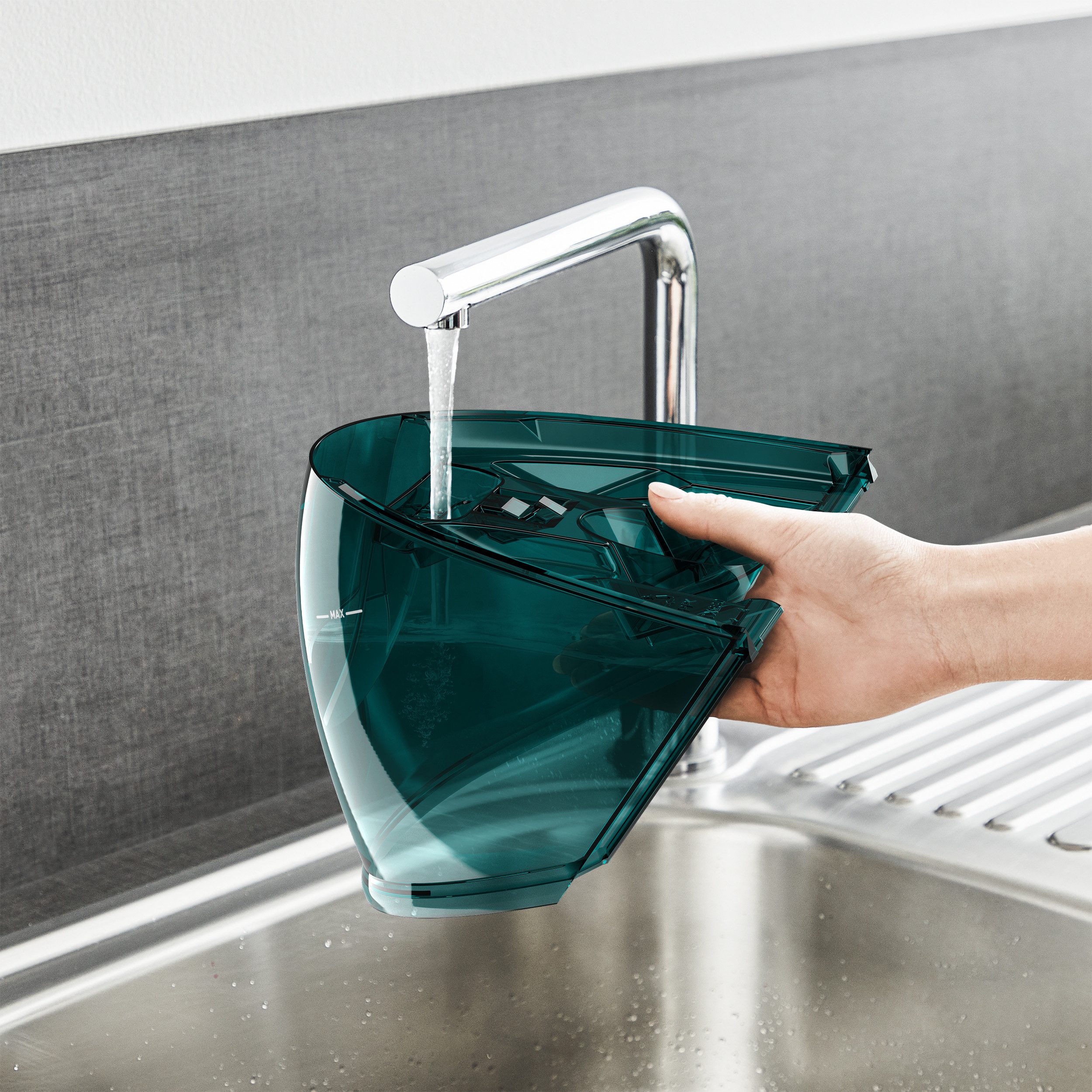 Tefal Dampfbügelstation GV9E21 Pro Express Eco, 1800 ml Wassertank, 2200 Watt, 140 g/Min. Dampfabgabe, 560 g/Min. Dampfstoß, Eco-Design – Bild 4 von 5