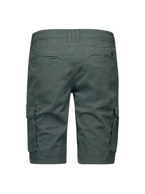 NO EXCESS Bermudas Short Cargo Garment Dyed + Stone Wa