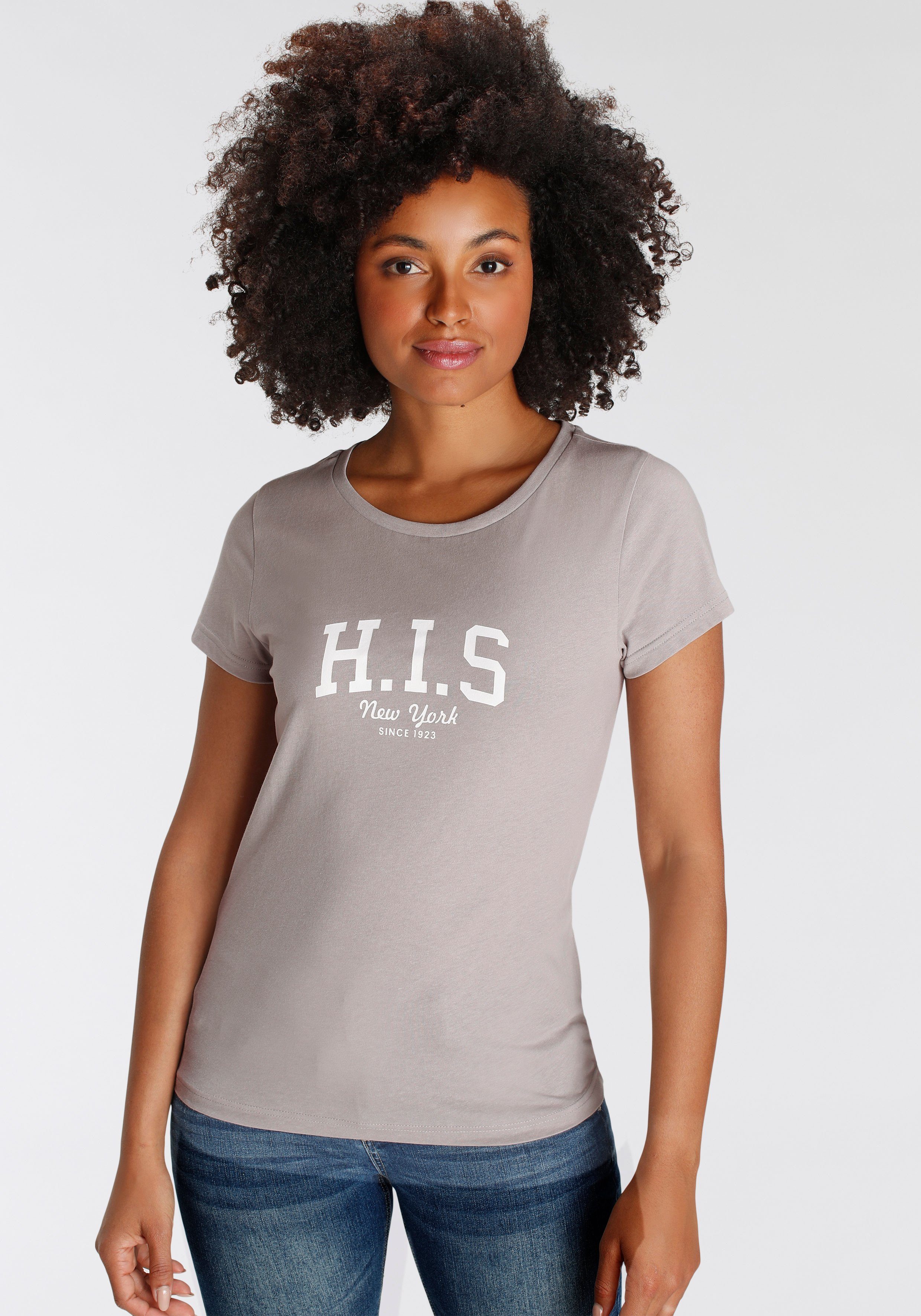 H.I.S T-Shirt bedruckt, für die Freizeit, aus Baumwolle günstig online kaufen