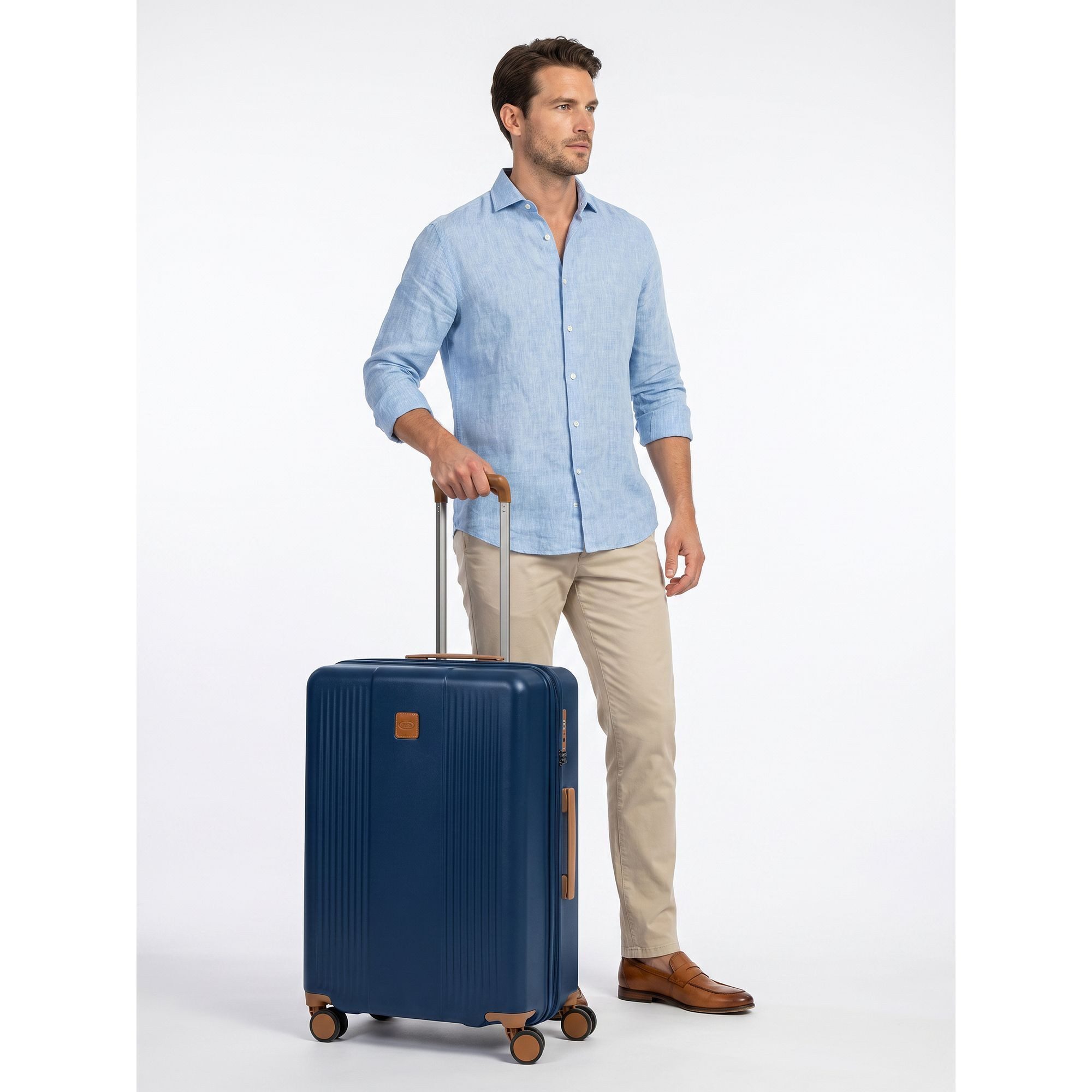 Bric's Hartschalen-Trolley Ferrara, 4 Rollen, Polycarbonat