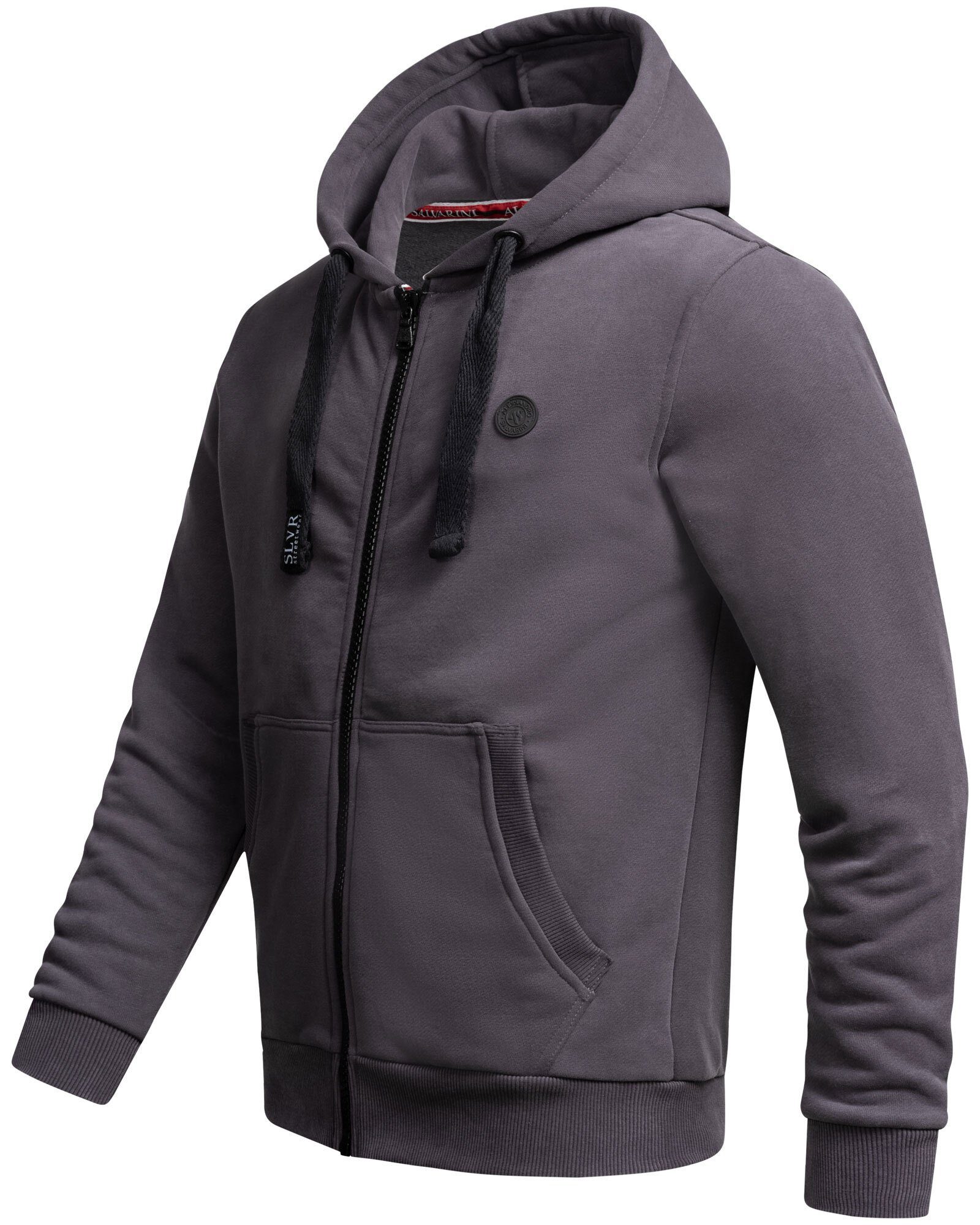Alessandro Salvarini Sweatjacke "ASLomborio" warme Kapuzenjacke günstig online kaufen