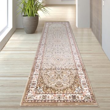 Teppich Stilvoller Teppich in creme beige, TeppichHome24, rechteckig, Höhe: 15 mm
