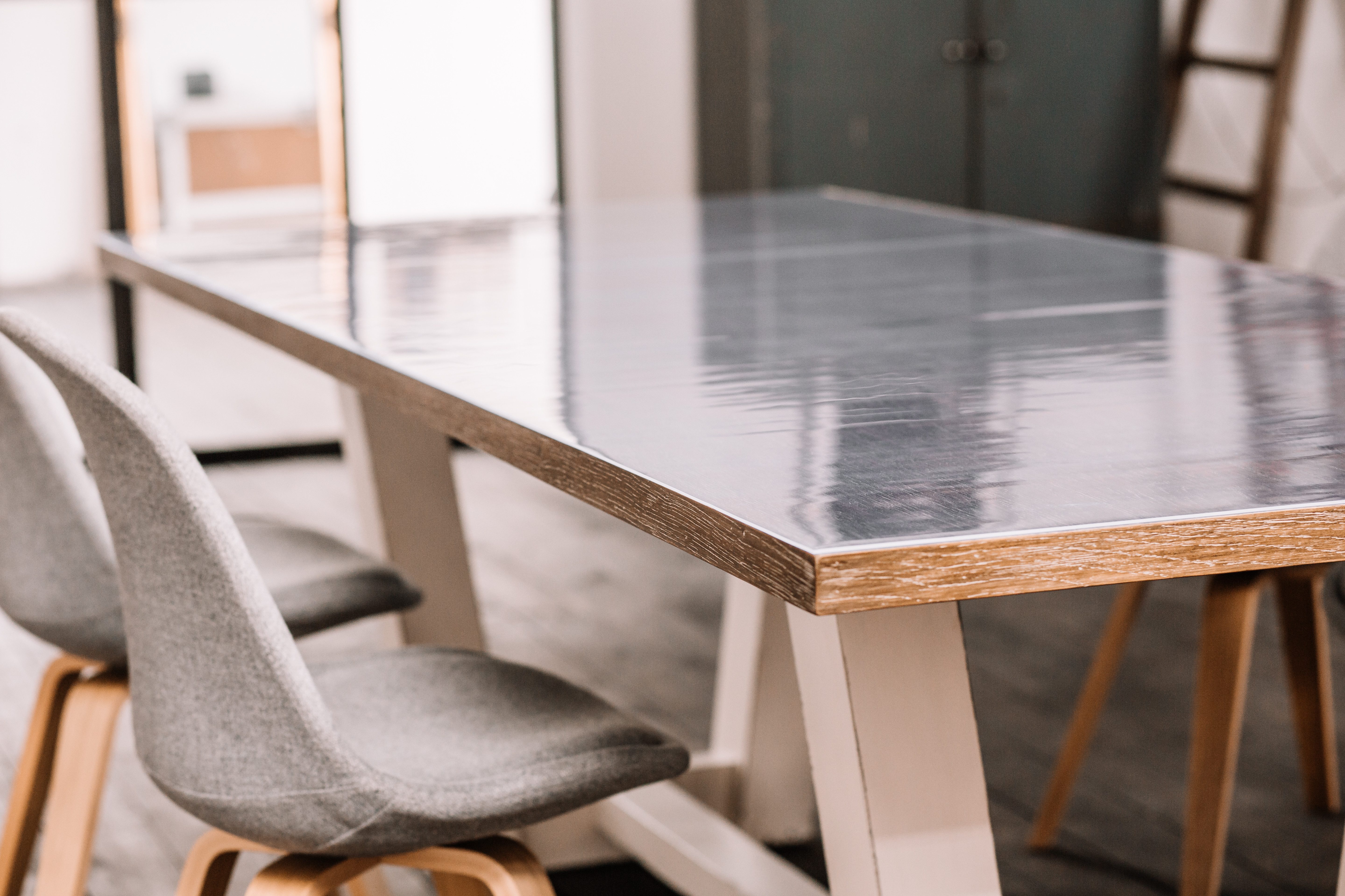 Ertex Tischdecke ERTEX Tischdecke Glasklare Tischfolie mit gerader Kante, 2 günstig online kaufen