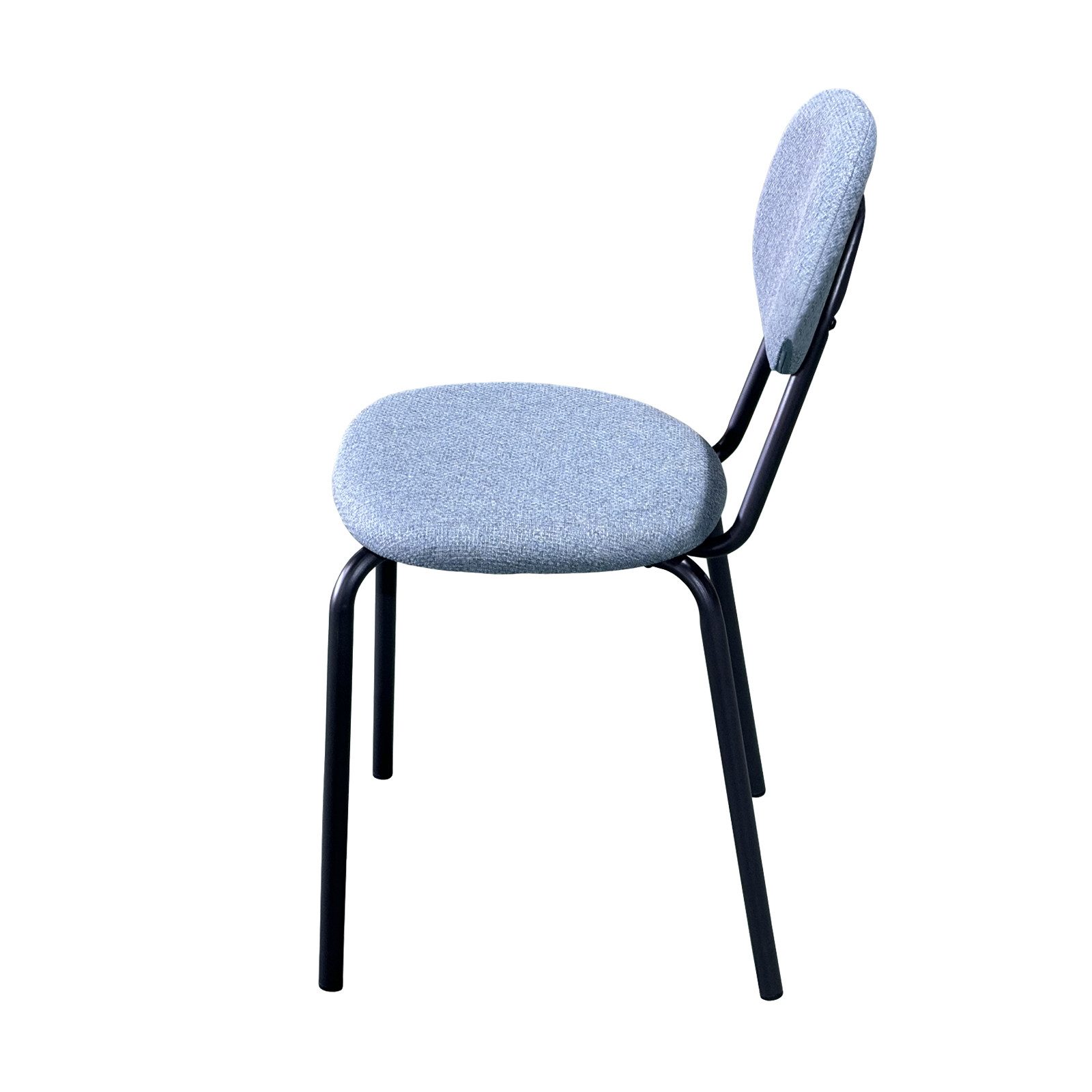 HTI-Living Esszimmerstuhl Stuhl Anella Grau 2er-Set (Set, 2 St), Esszimmerstuhl Besucherstuhl Leinenstoff