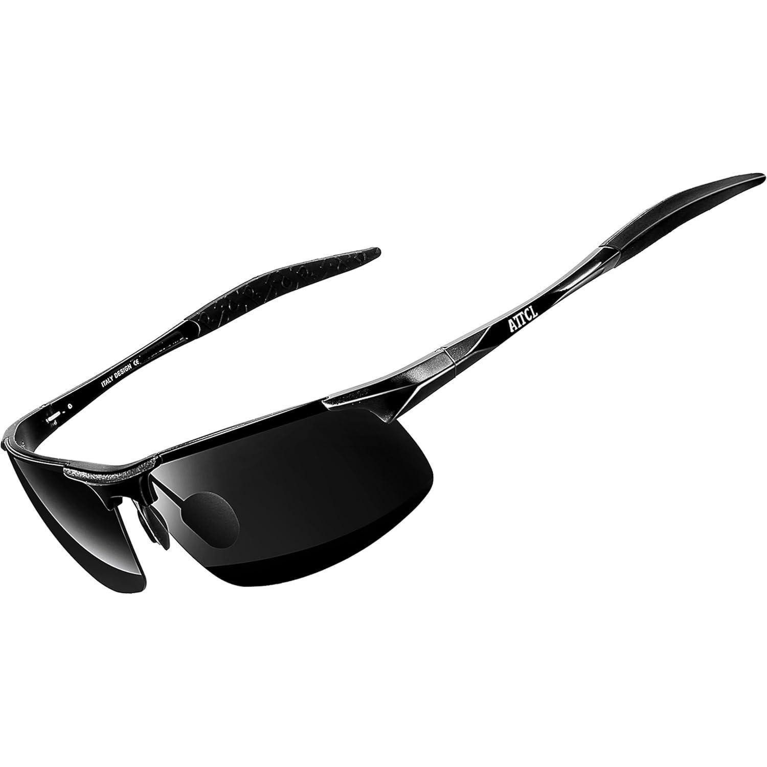 Sonnenbrille Sonnenbrille Schwarzer Rahmen Schwarze Linse (Nicht Verspiegelt)