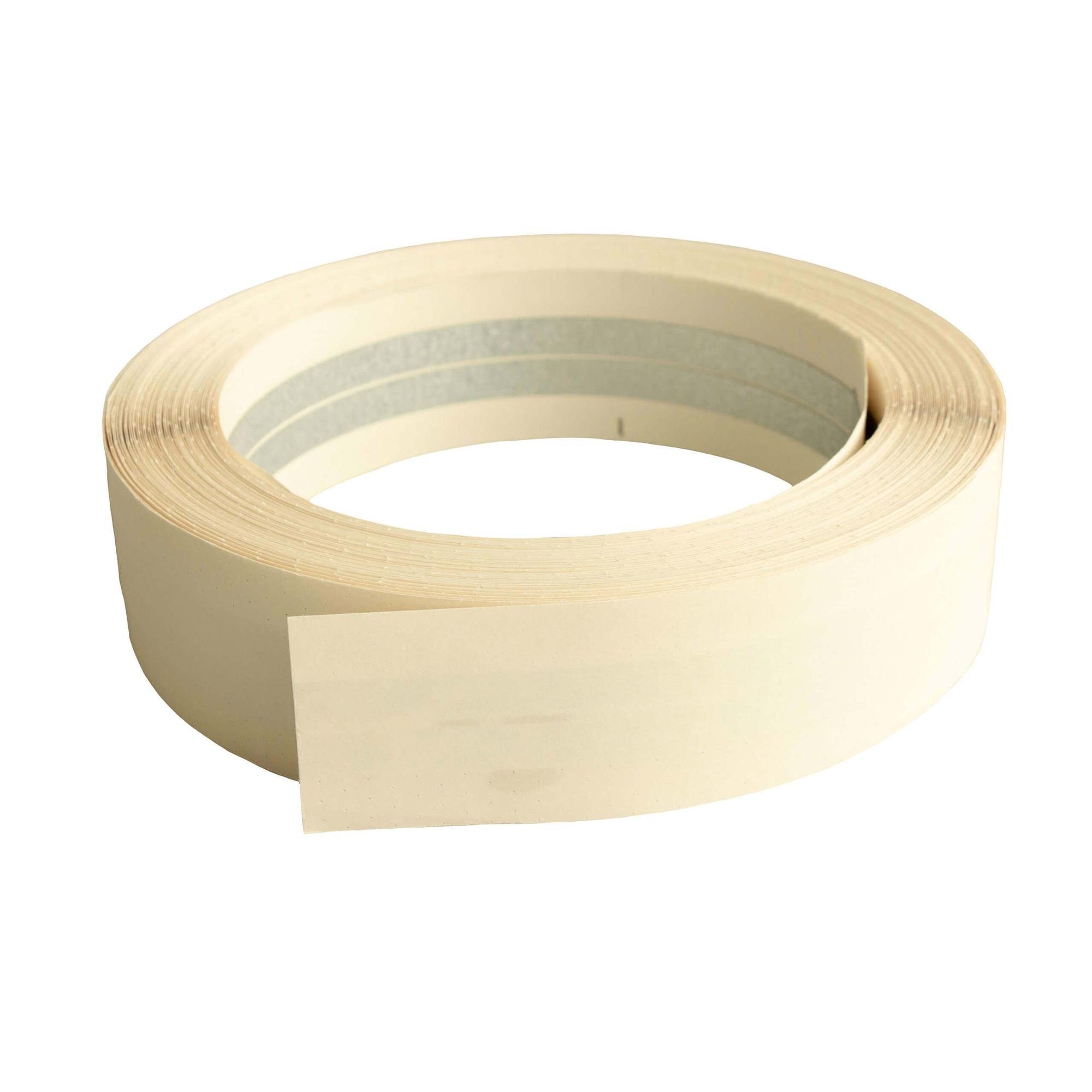 Dalsys Fugendichtband, (Kantenschutz Trockenbau, 1-St), Eckschutz für Gipskartonplatten mit rostfreien Aluzinkmetallstreifen