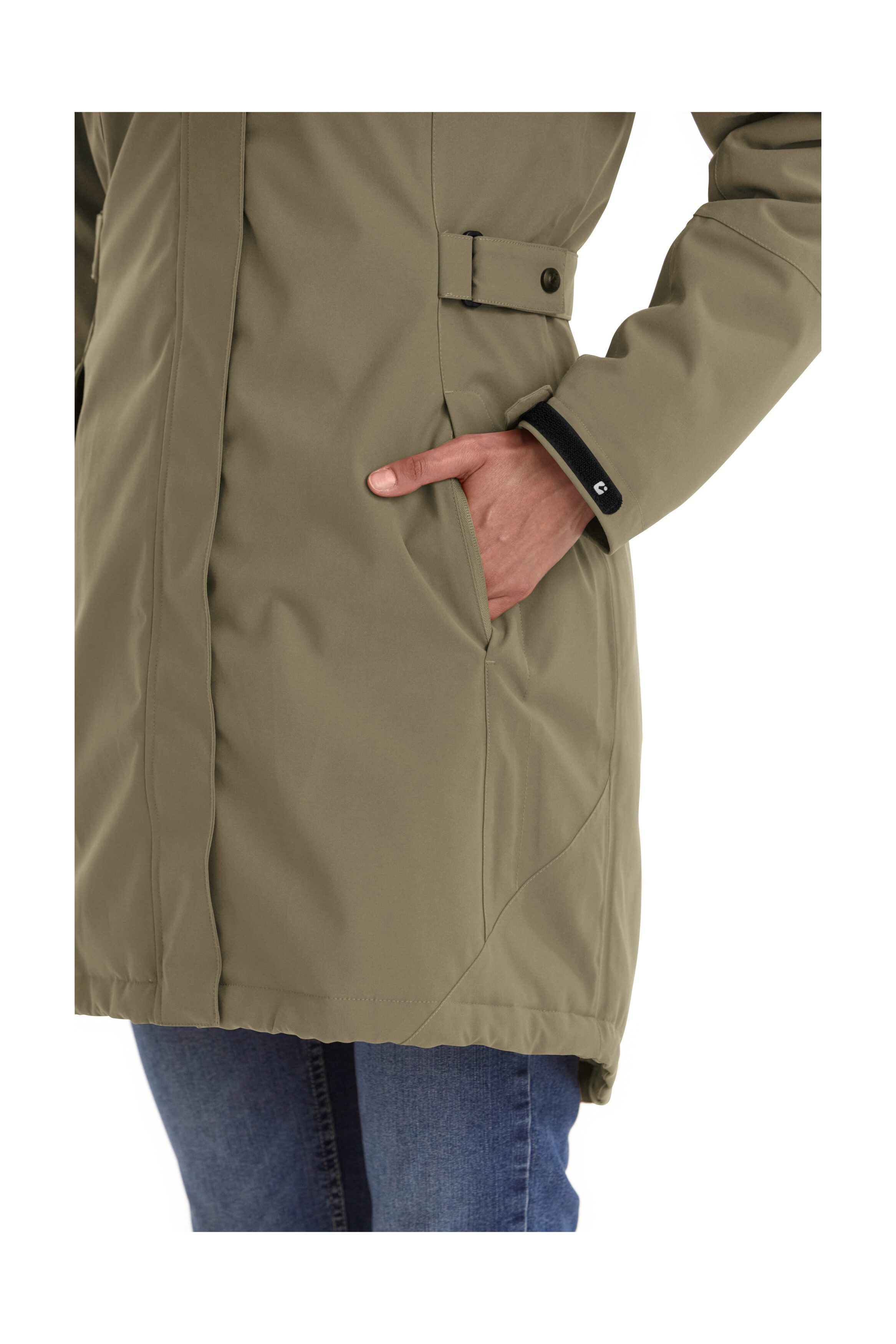Killtec Parka KOW 165 WMN PRK Wasser- und winddichter Parka mit Teddyfleece günstig online kaufen