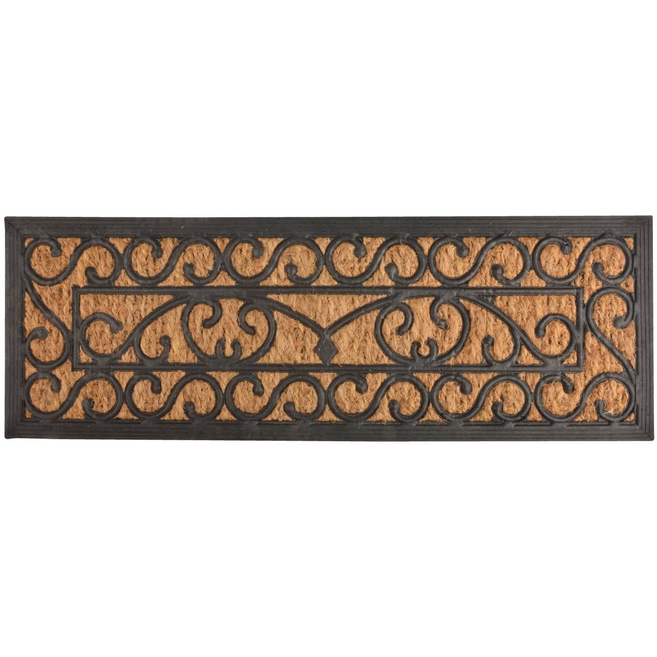 esschert design Fußmatte, Rechteckig, Höhe: 0.9 mm, Farbe: Naturfarben, Höhe: 0.9cm