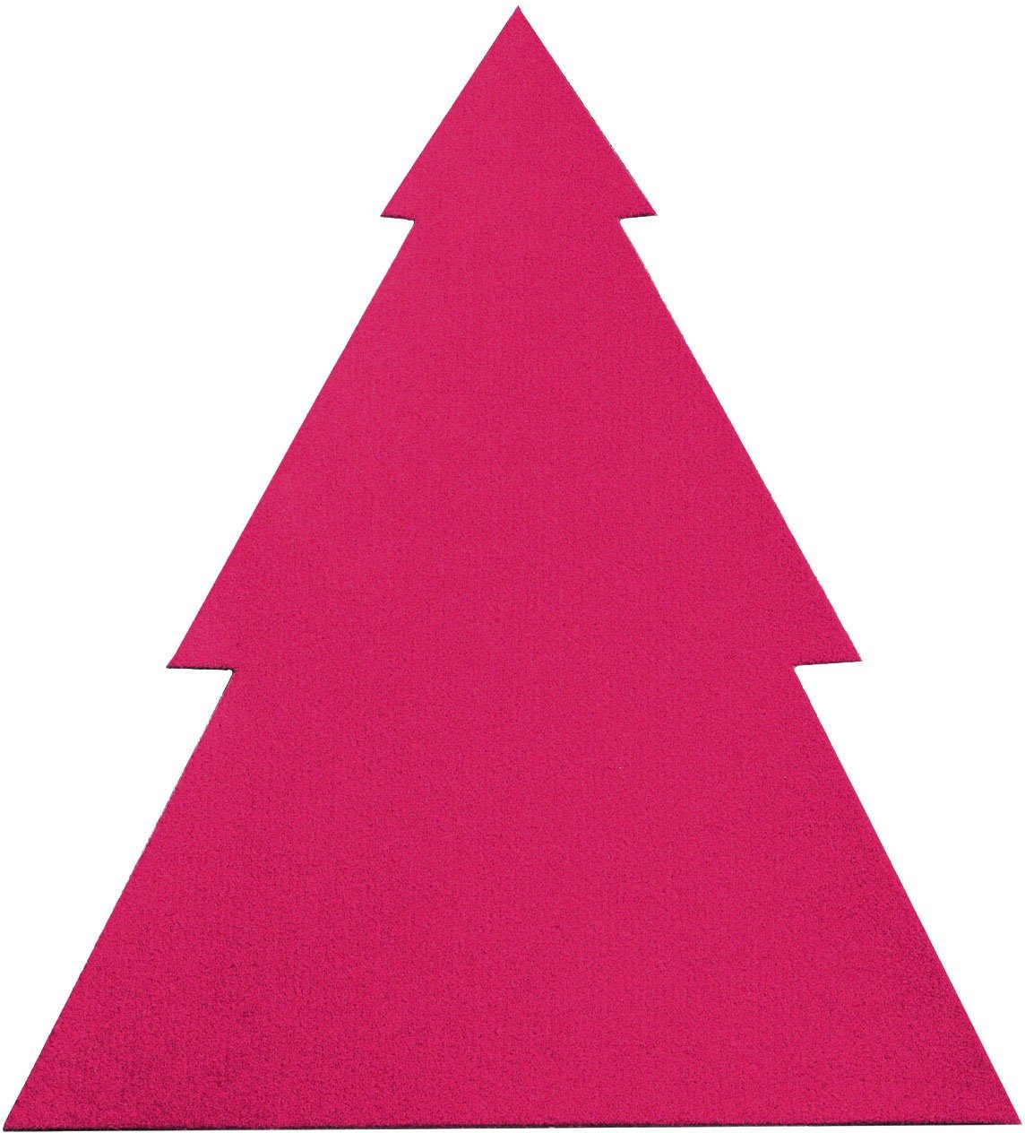 47,5 Tannenbaum, Untersetzer, in Weihnachtsdeko, Textil, 2-St), (Set, Primaflor-Ideen Tischdeko Größe 40cm auch oder x Platzset, als ideal