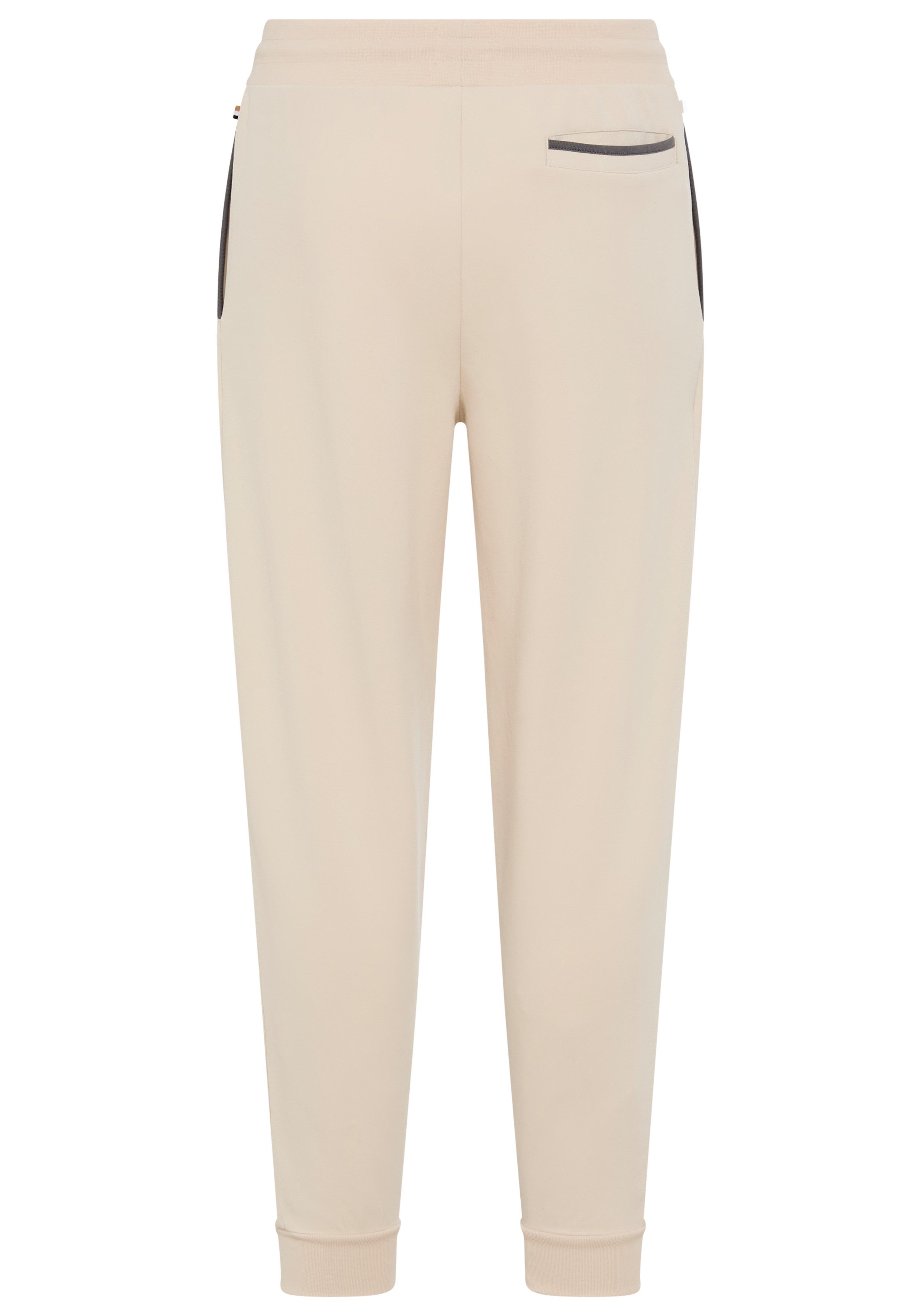 BOSS Jogginghose Sense aus Baumwoll-Mix mit kontrastierenden Einfassungen günstig online kaufen