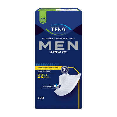 TENA Slip-Einlage TENA Men Active Fit Level 2, Inkontinenzeinlage