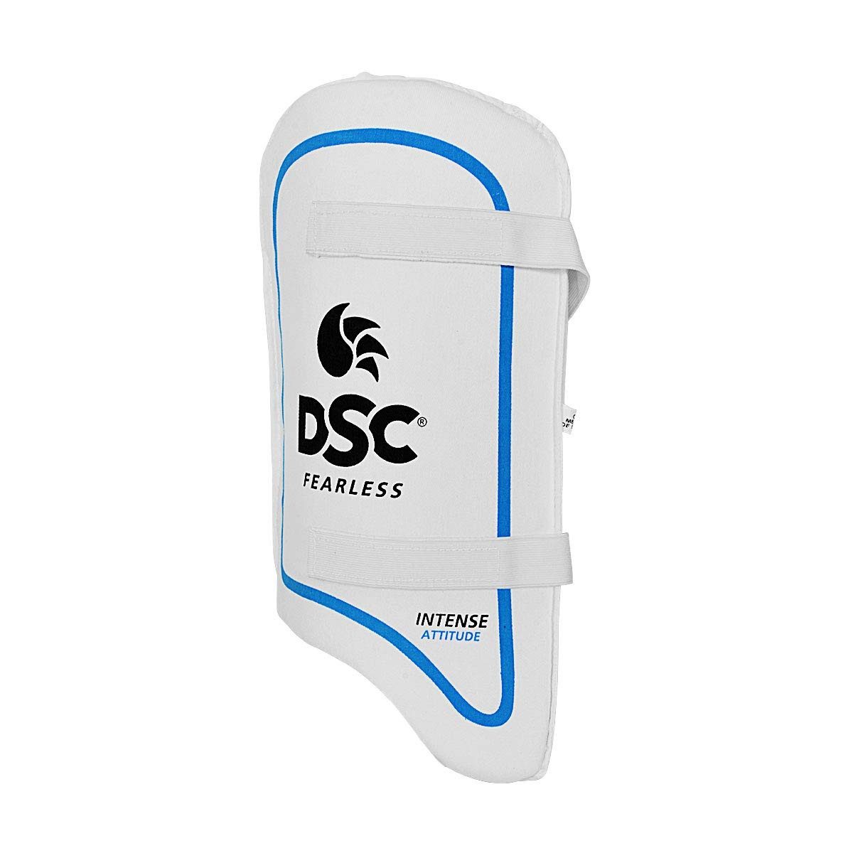 DSC Protektoren-Set Intense Attitude Cricket Inner Thigh Pad für Herren (Enthaltene Komponenten: 1 inneres Oberschenkelpolster, With Elastic Hook), Low Density Foam Inside, Frontschutz mit festem TPU