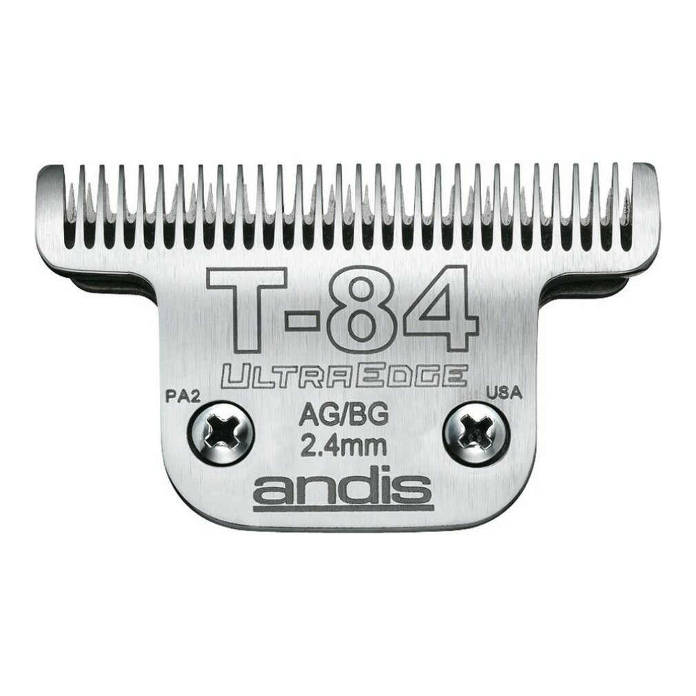 ANDIS Rasierklingen Klingen für Rasierer T84 Stahl Kohlenstoffstahl (2,4 mm)